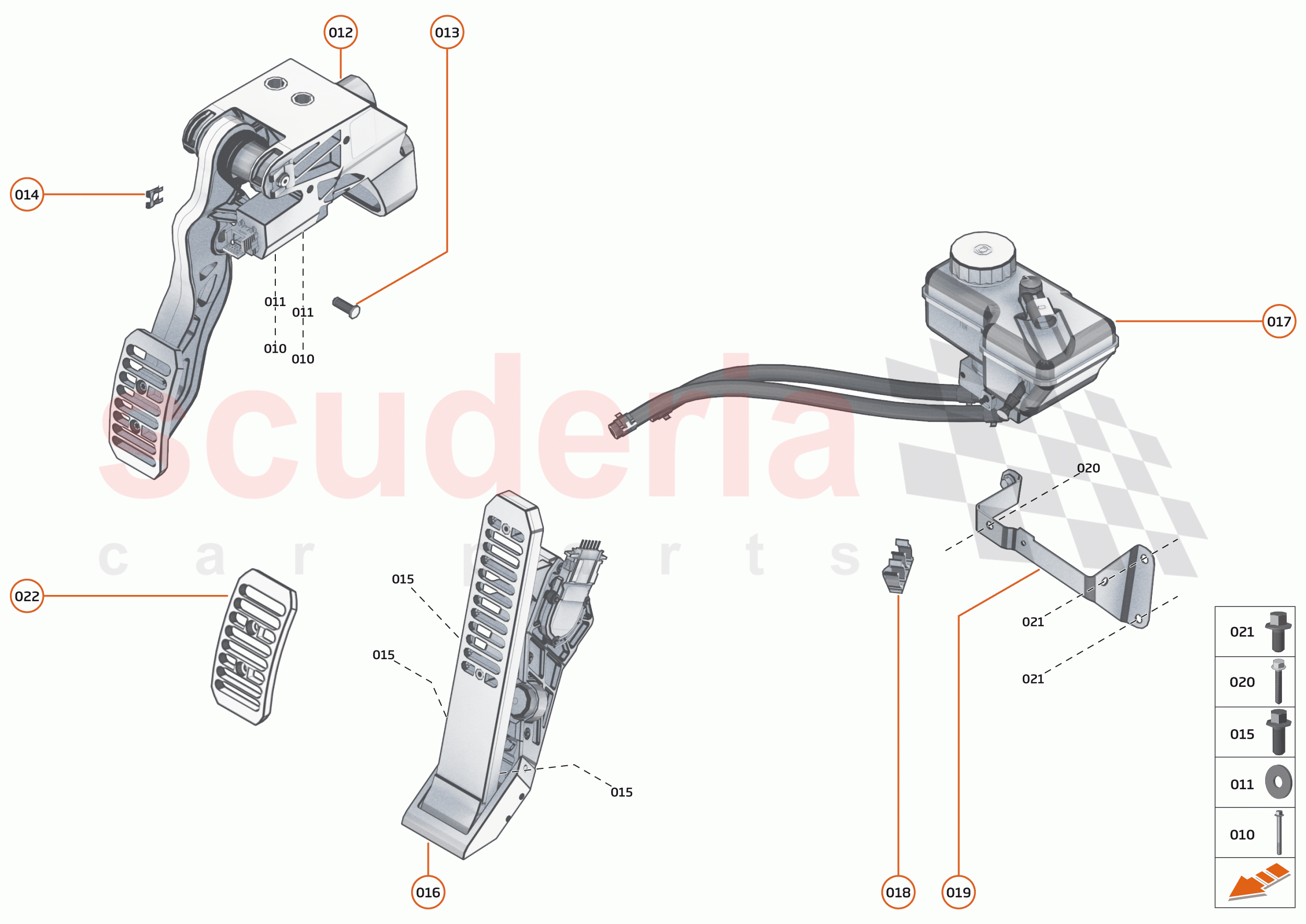 18 - BRAKES - 18.7 - PEDAL BOX of McLaren McLaren Senna GTR