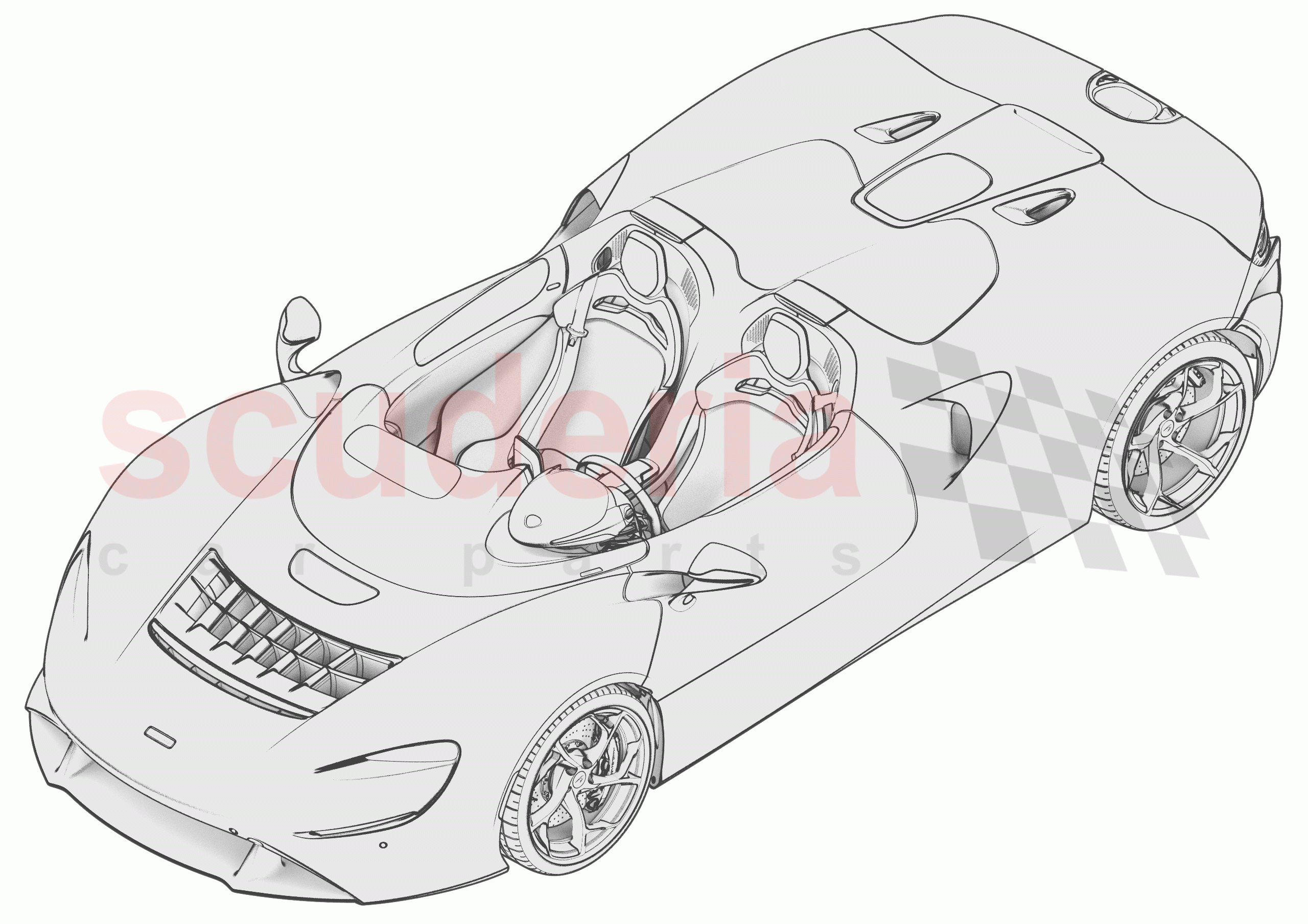 15 - ACCESSORIES - BODY EXTERIOR - 15.1 - VEHICLE LABELS of McLaren McLaren Elva