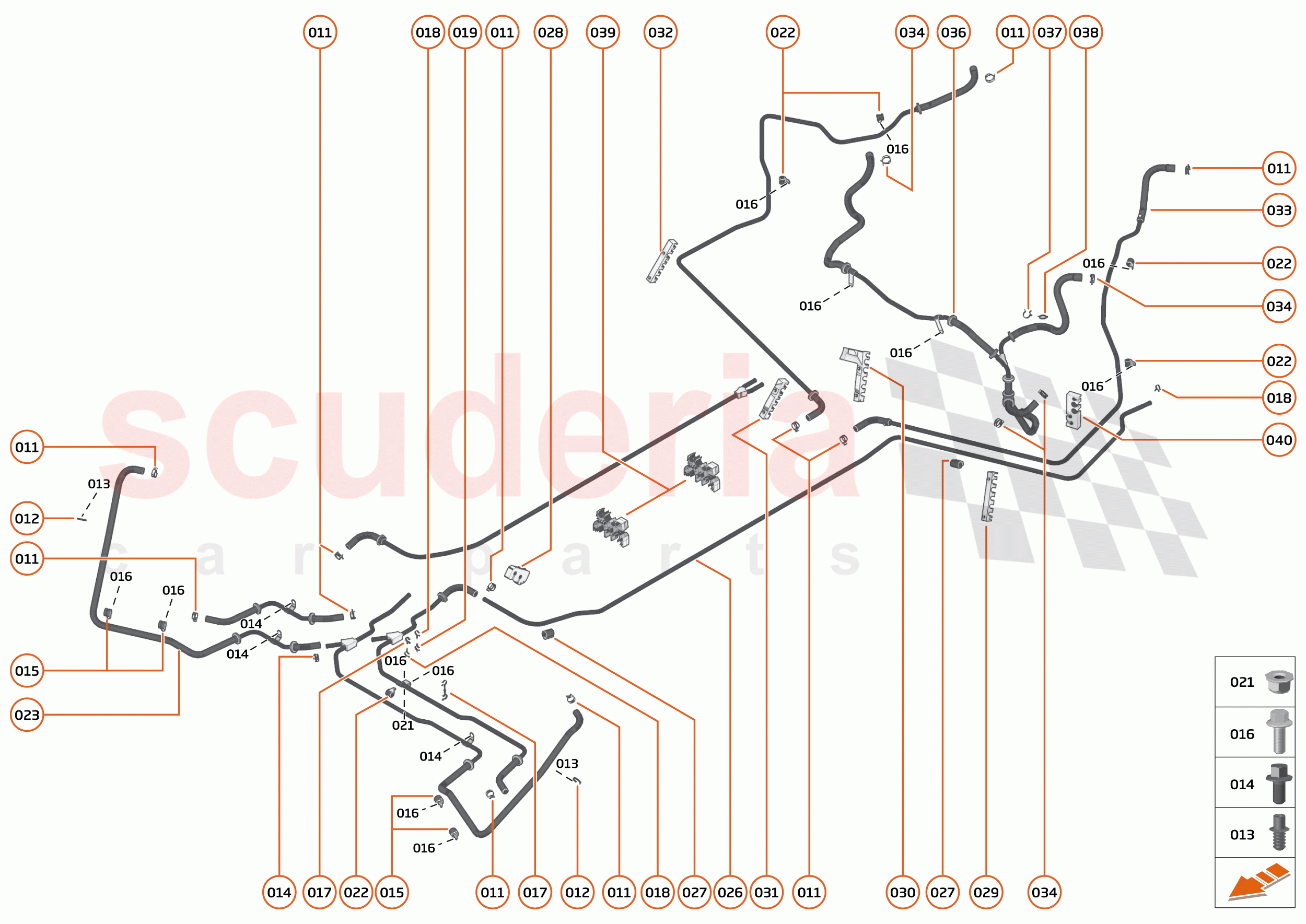 32 - COOLING - LOW TEMP - 32.1 - LOW TEMPERATURE CIRCUIT & PIPES of McLaren McLaren 750S Spider
