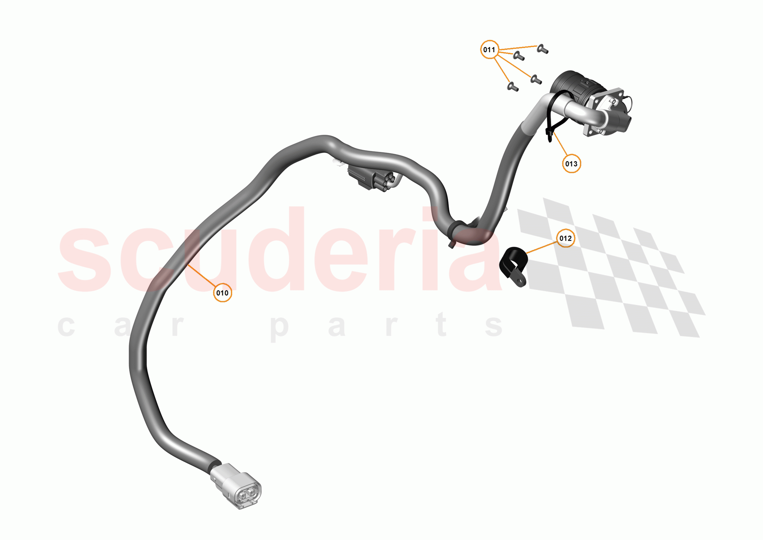 44 - HYBRID - 44.4 - HV HARNESS of McLaren McLaren P1 Coupe