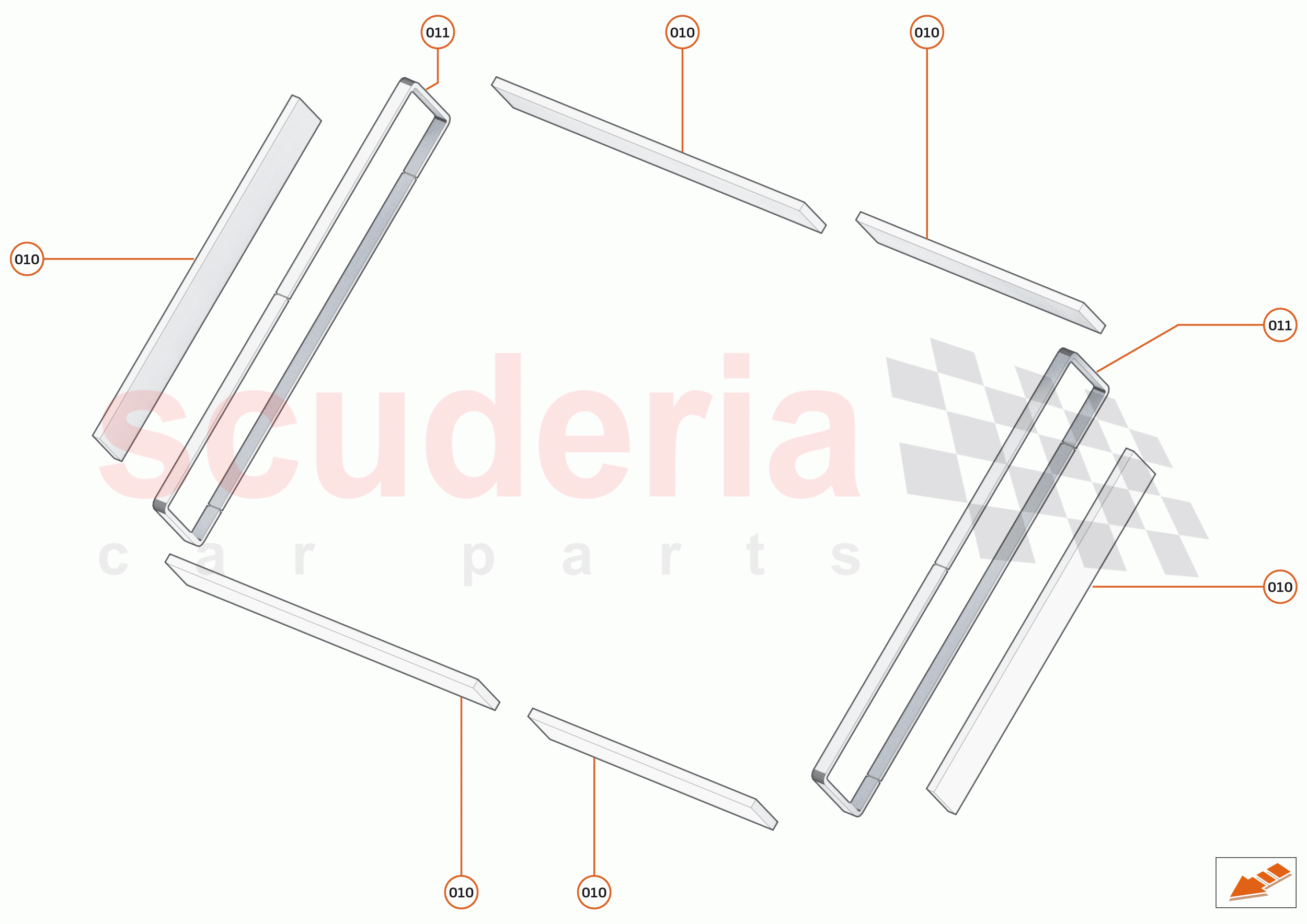 15 - DUCTS, VENTS AND FLOORS - 15.1 - FRONT DUCTS AND VENTS of McLaren McLaren Senna GTR