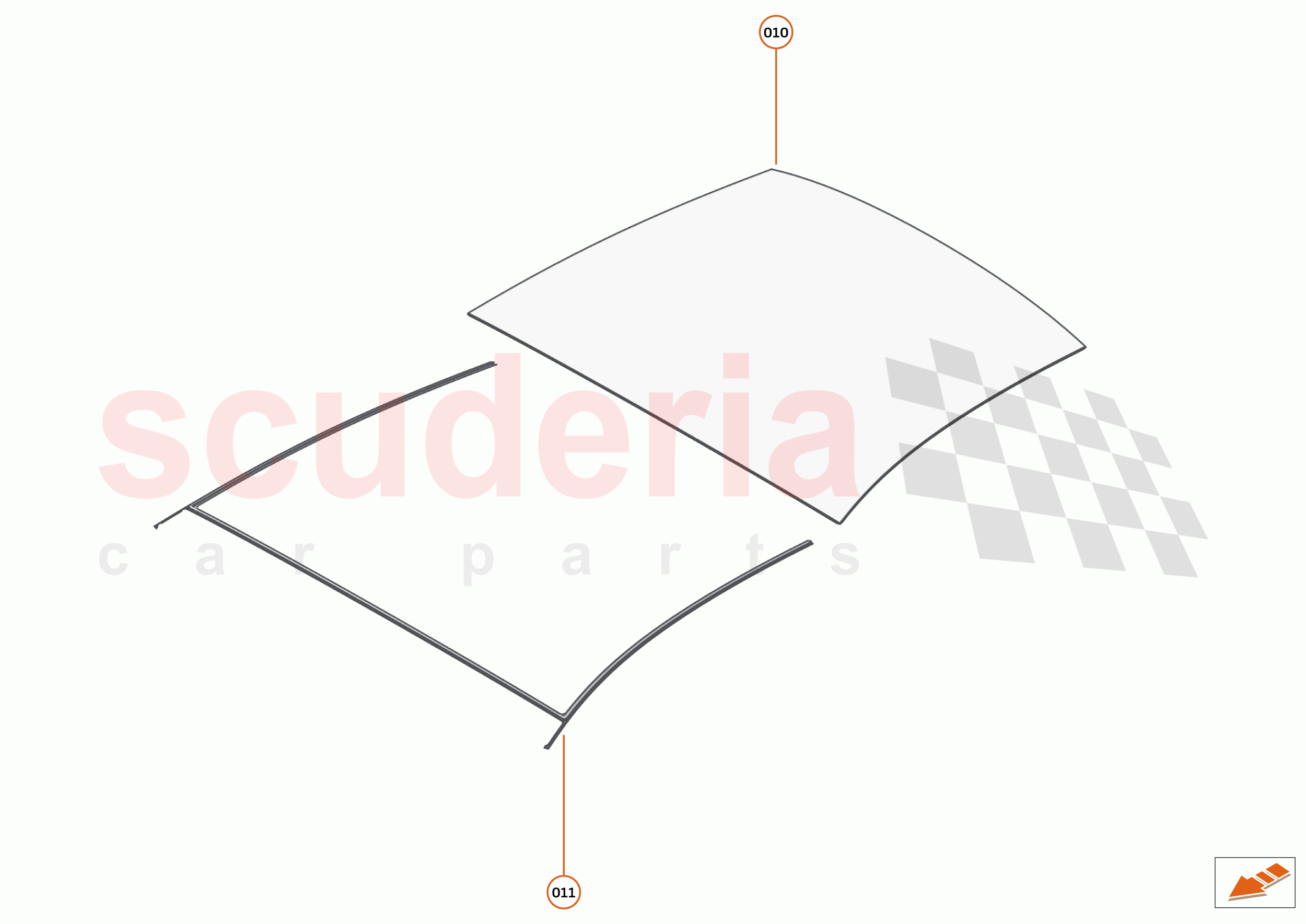 6 - PANELS - 6.3 - UPPER PANELS of McLaren McLaren GT