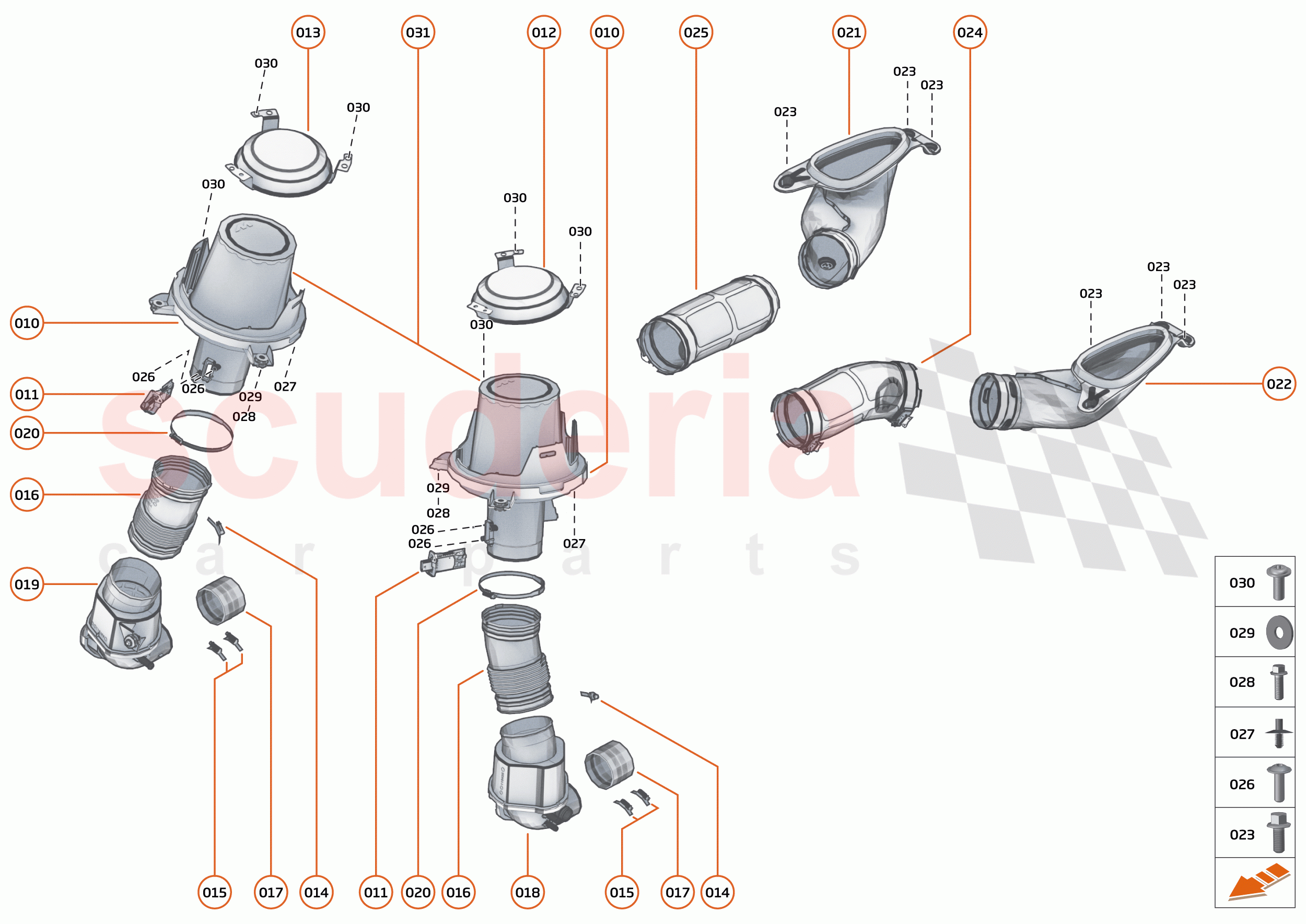 26 - AIR INDUCTION SYSTEMS - AIS - 26.1 - AIS - LOW PRESSURE SYSTEM of McLaren McLaren Elva