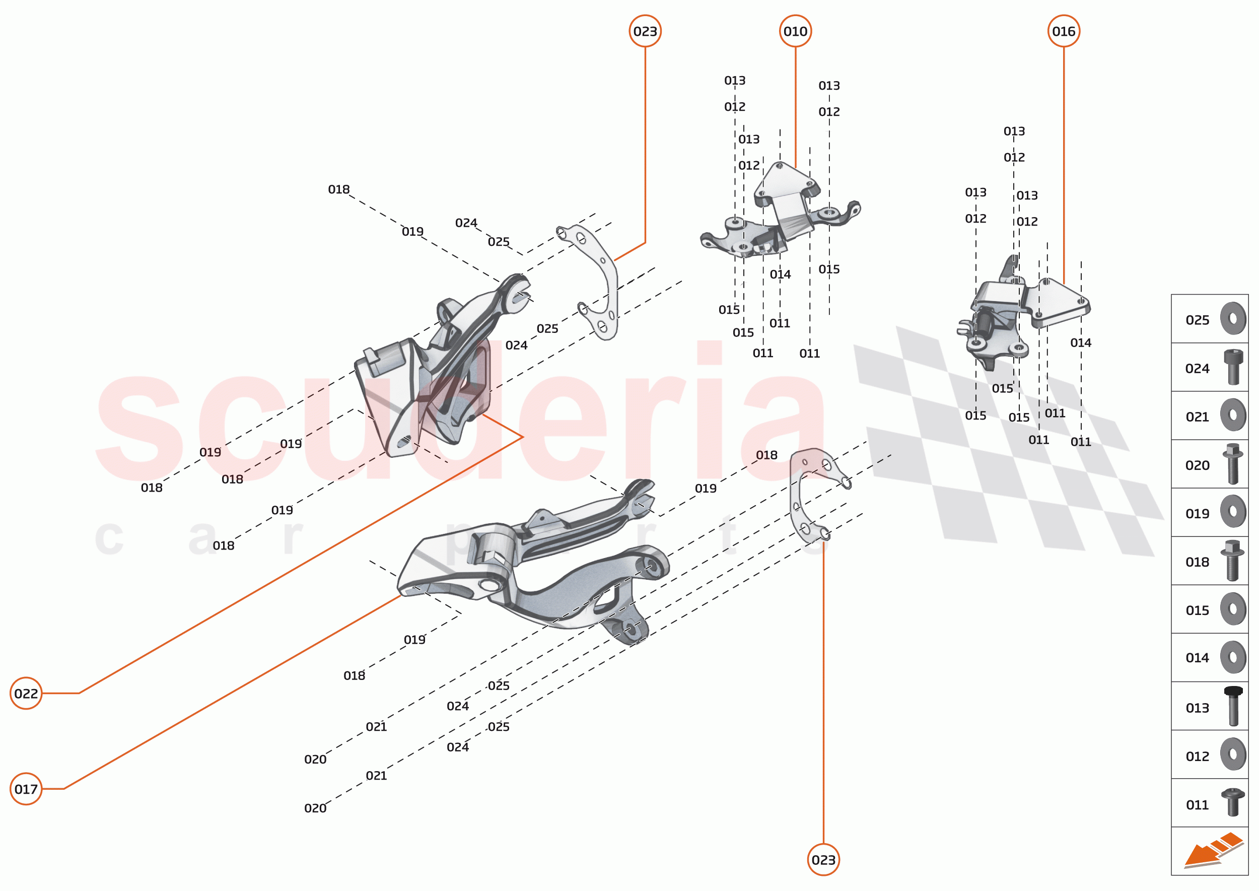 7 - CLOSURES - 7.3 - DOOR HINGE of McLaren McLaren Senna GTR