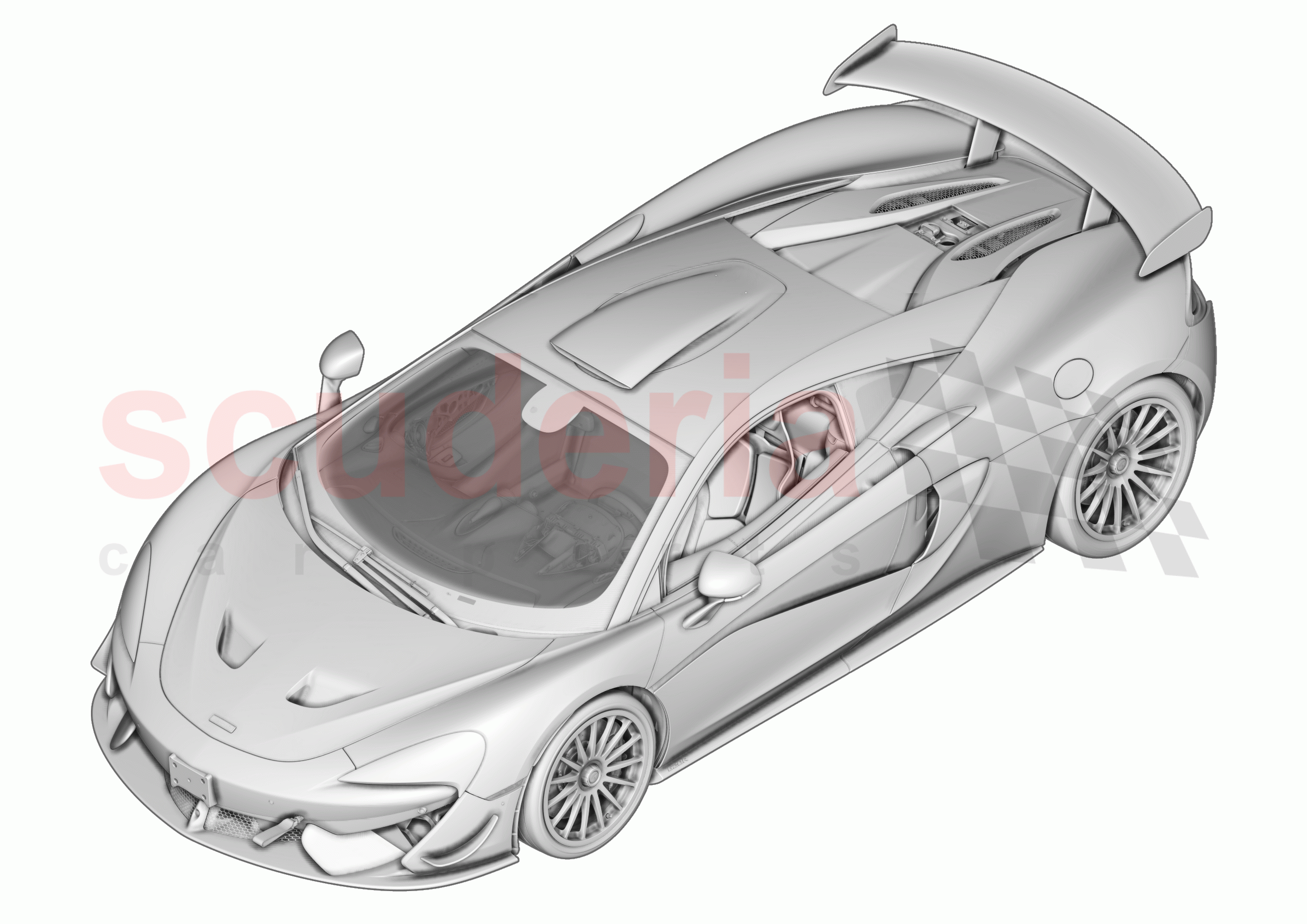15 - ACCESSORIES - BODY EXTERIOR - 15.1 - VEHICLE LABELS of McLaren McLaren 620R