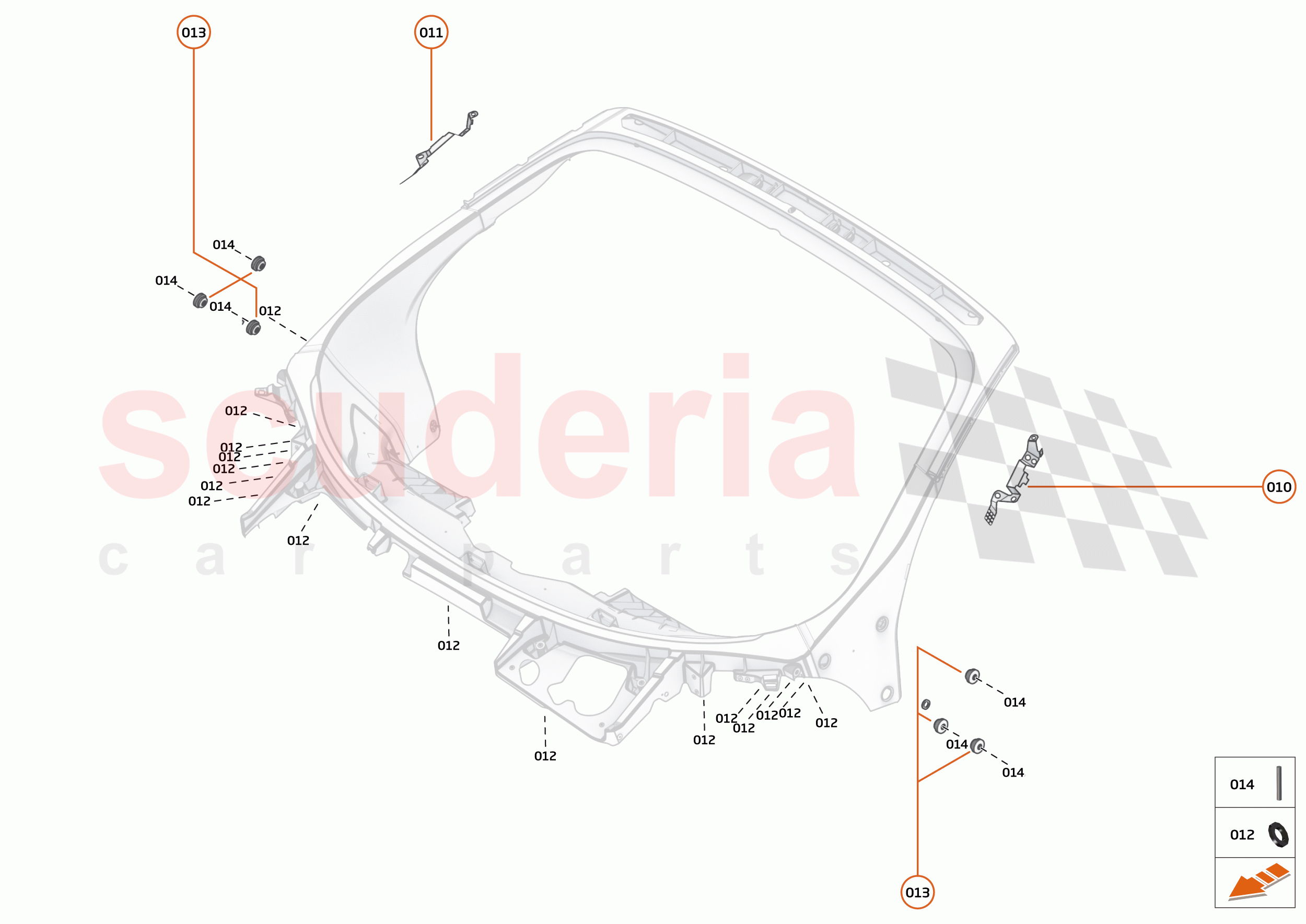 5 - UPPER STRUCTURES - 5.1 - WINDSCREEN SURROUND of McLaren McLaren Artura