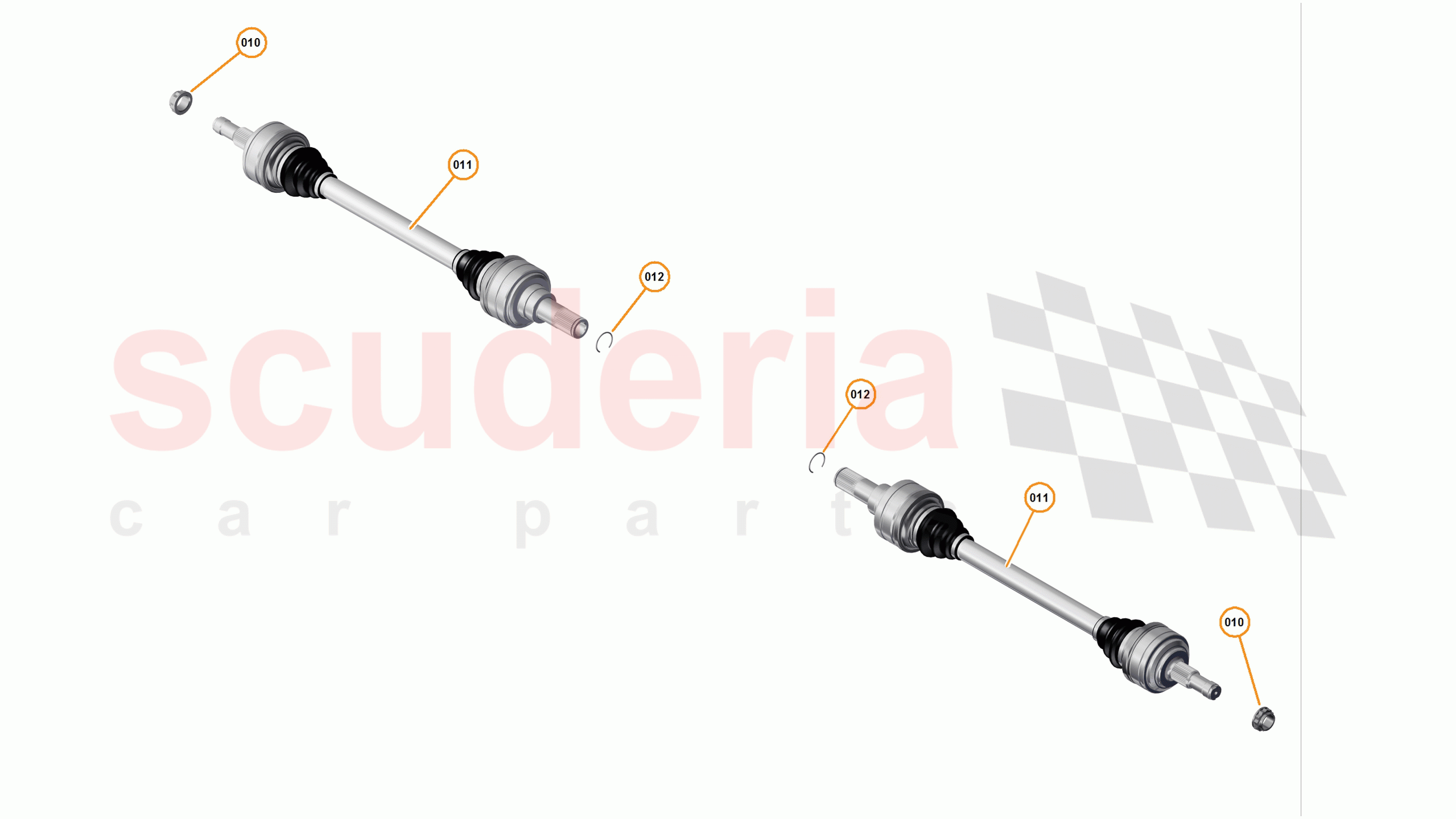 20 - G2 - DRIVELINE - 20.1 - 01 - DRIVELINE of McLaren McLaren 625C Spider