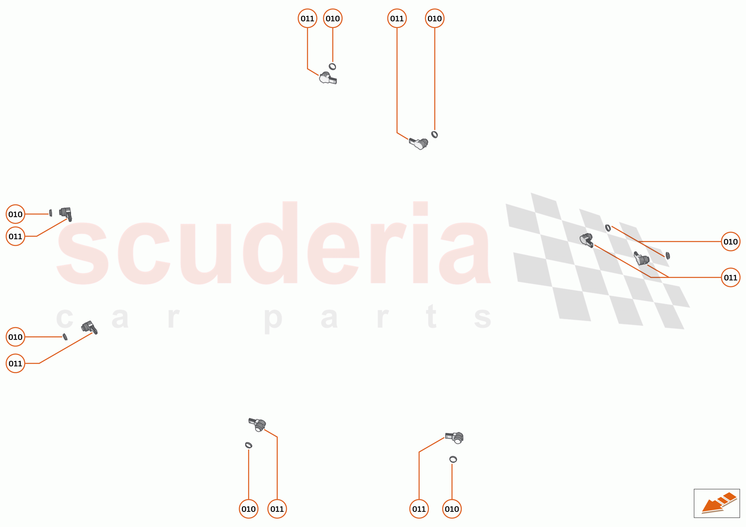 39 - ELECTRICAL SYSTEMS - 39.7 - PARKING ASSISTANCE SYSTEM of McLaren McLaren Artura