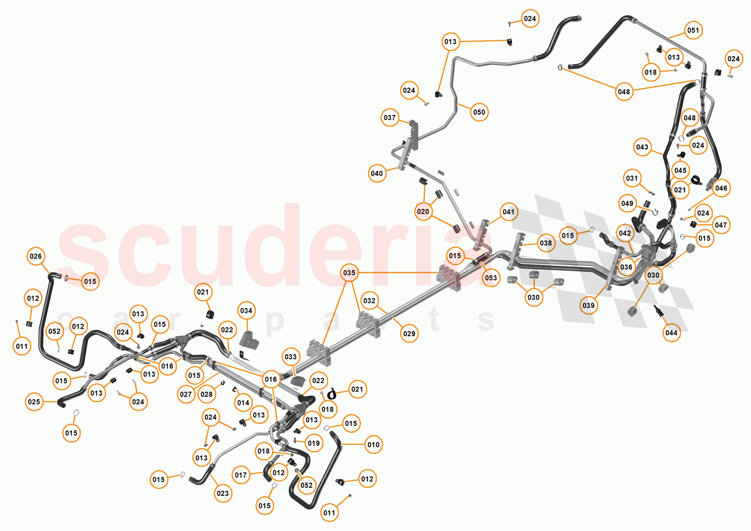 29 - COOLING - LOW TEMP - 29.1 - LOW TEMPERATURE CIRCUIT & PIPES of McLaren McLaren P1 Coupe