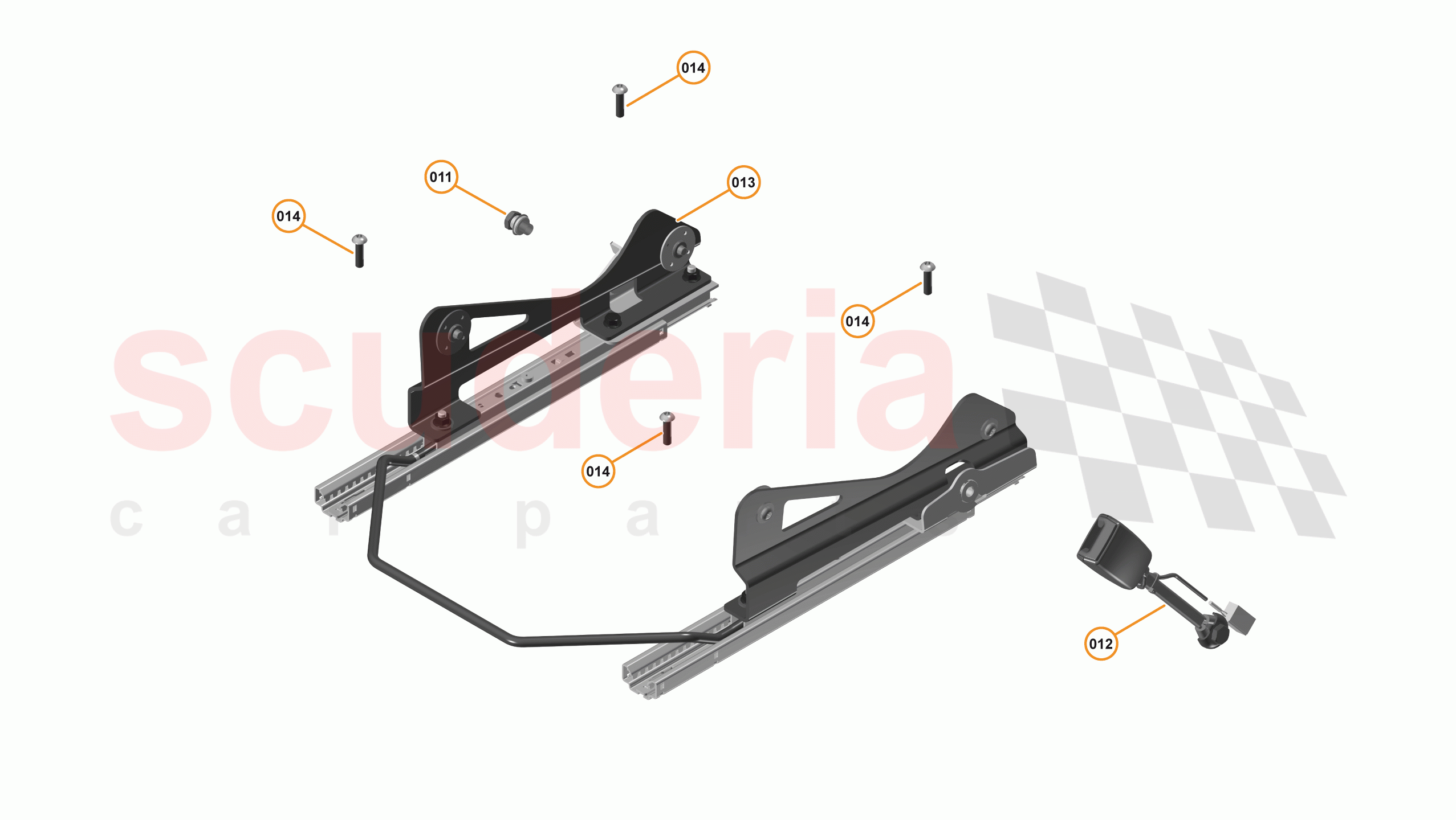 29 - N3 - SEAT ASSEMBLY - 29.8 - 01 - SEAT ASSEMBLY - SPORT SEAT - MISC of McLaren McLaren 12C Spider