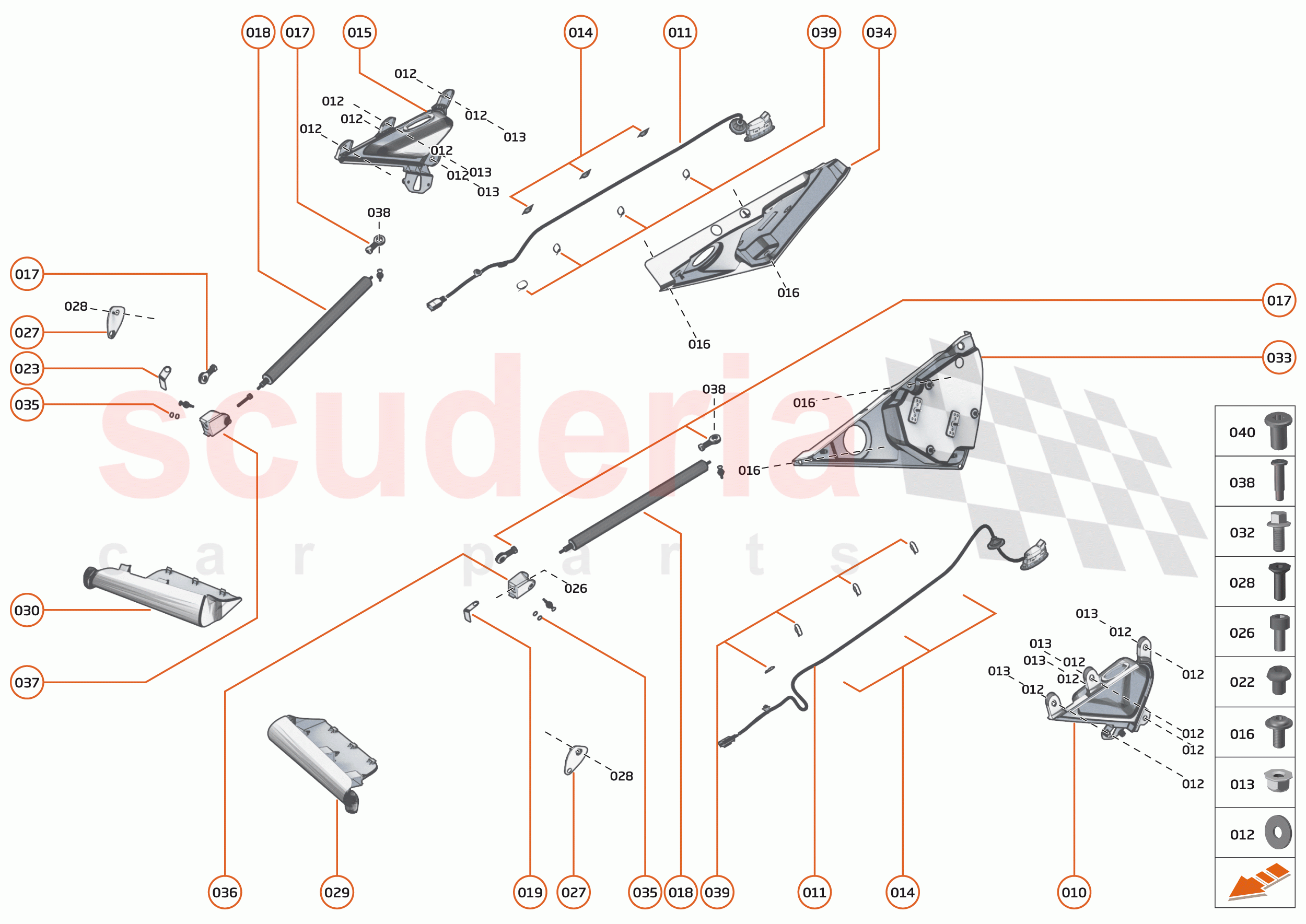 10 - CLOSURES ANCILLARIES - 10.2 - DOOR HARDWARE of McLaren McLaren Senna GTR