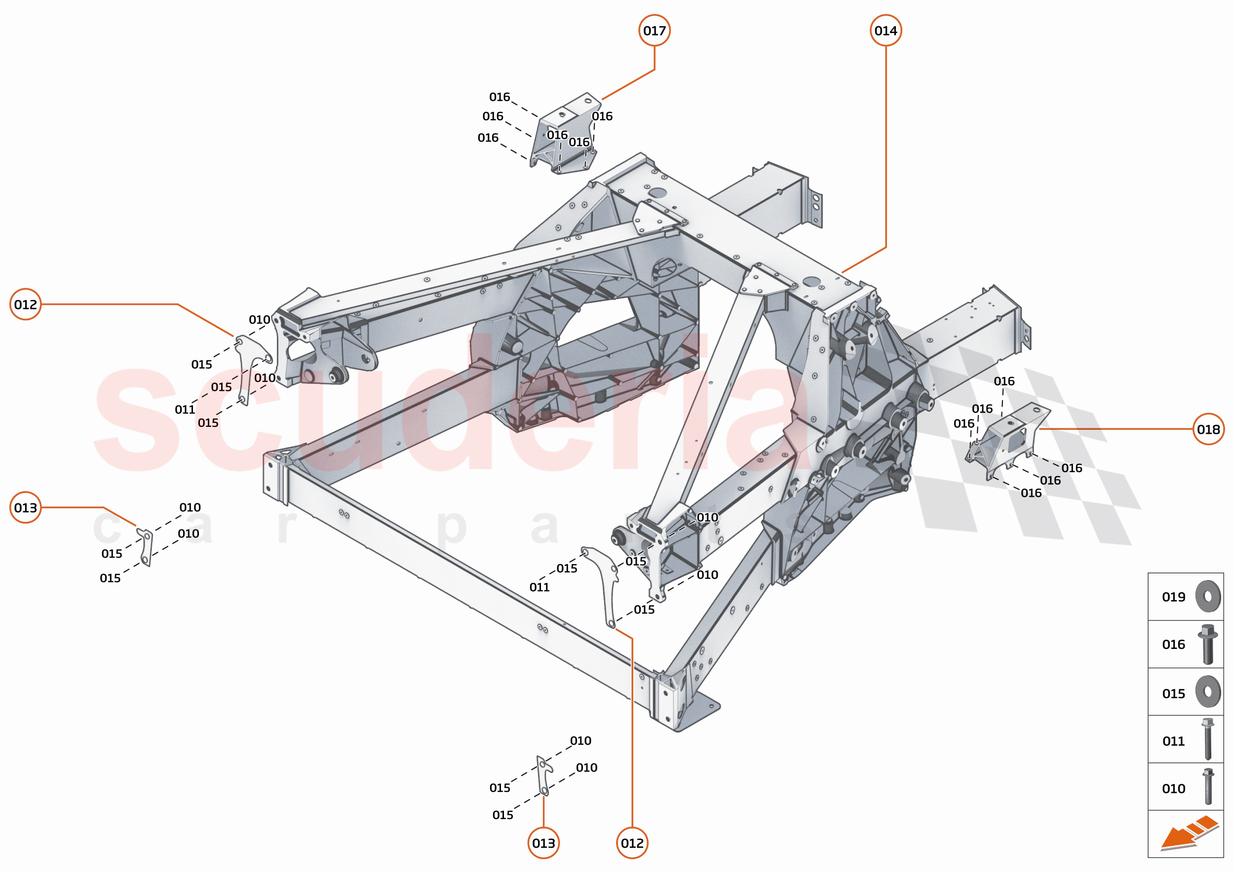3 - REAR STRUCTURES - 3.1 - REAR FRAME of McLaren McLaren Artura
