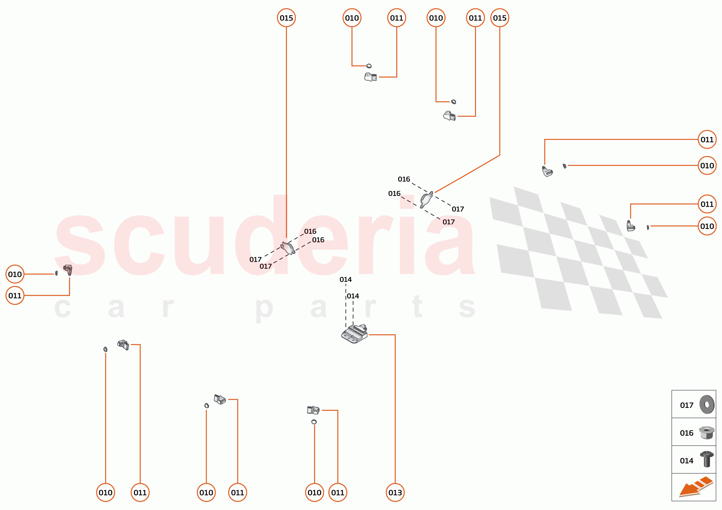 45 - ELECTRICAL SYSTEMS - 45.9 - PARKING ASSISTANCE SYSTEM of McLaren McLaren 765LT Spider