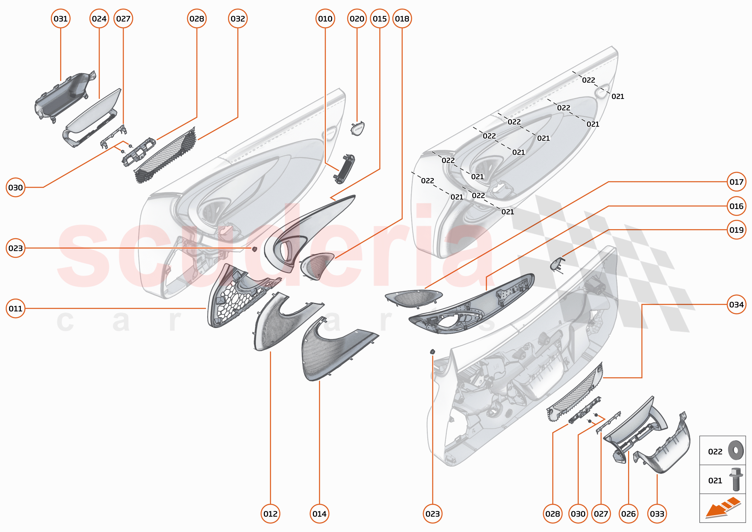 48 - INTERIOR SYSTEMS - 48.19 - DOOR CASING of McLaren McLaren 600LT Spider