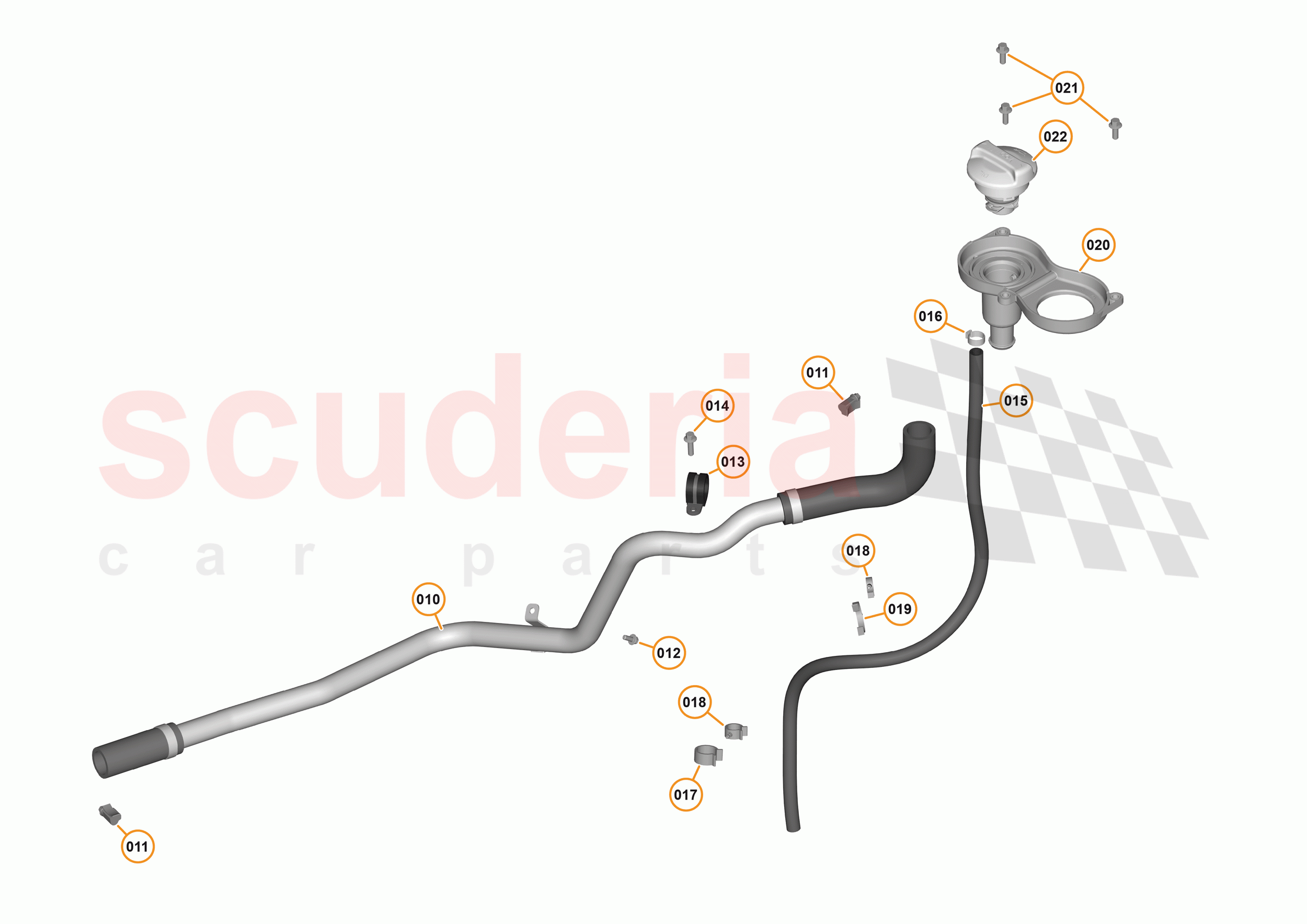 34 - ENGINE OIL SYSTEM - 34.3 - ENGINE OIL FILL SYSTEM of McLaren McLaren 540C Coupe