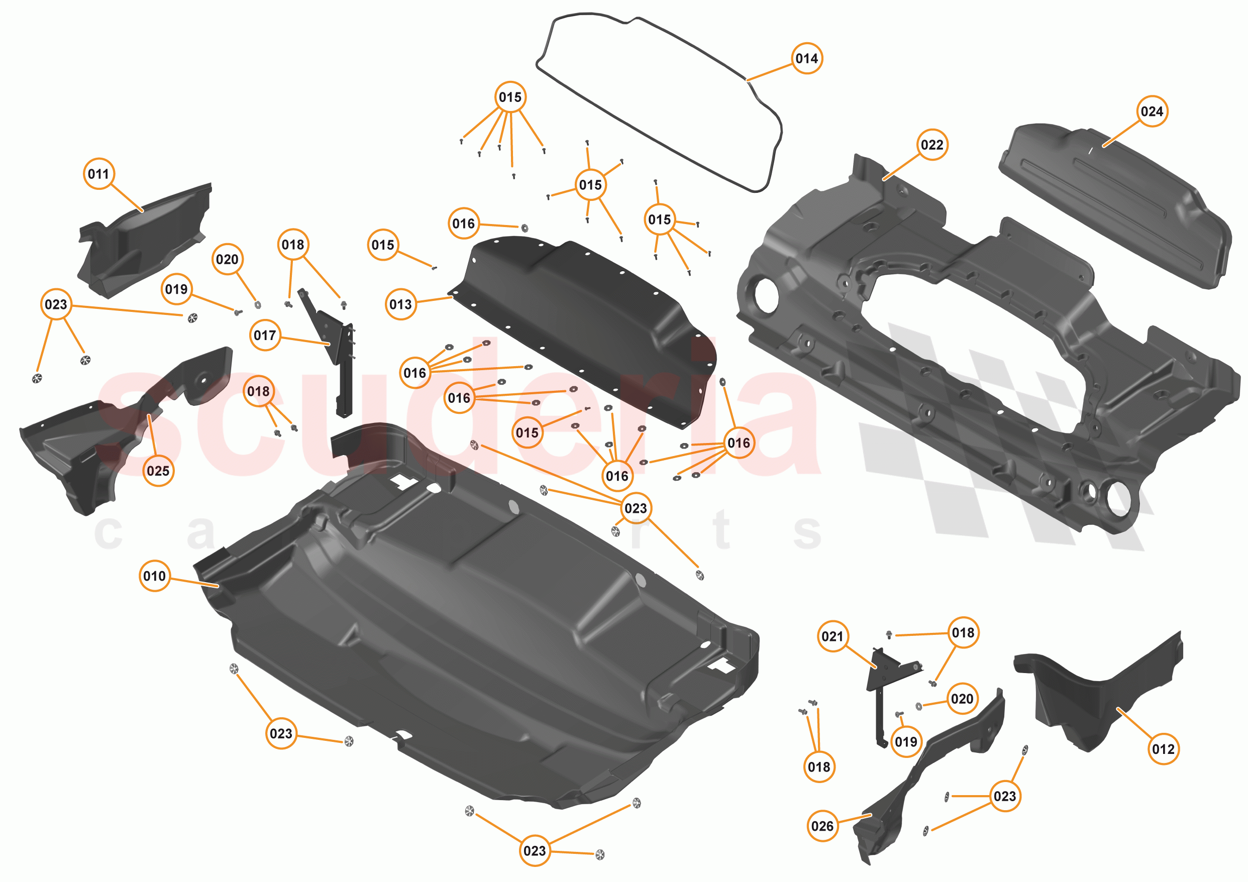 5 - PANELS - 5.4 - BULKHEAD of McLaren McLaren 570S Spider