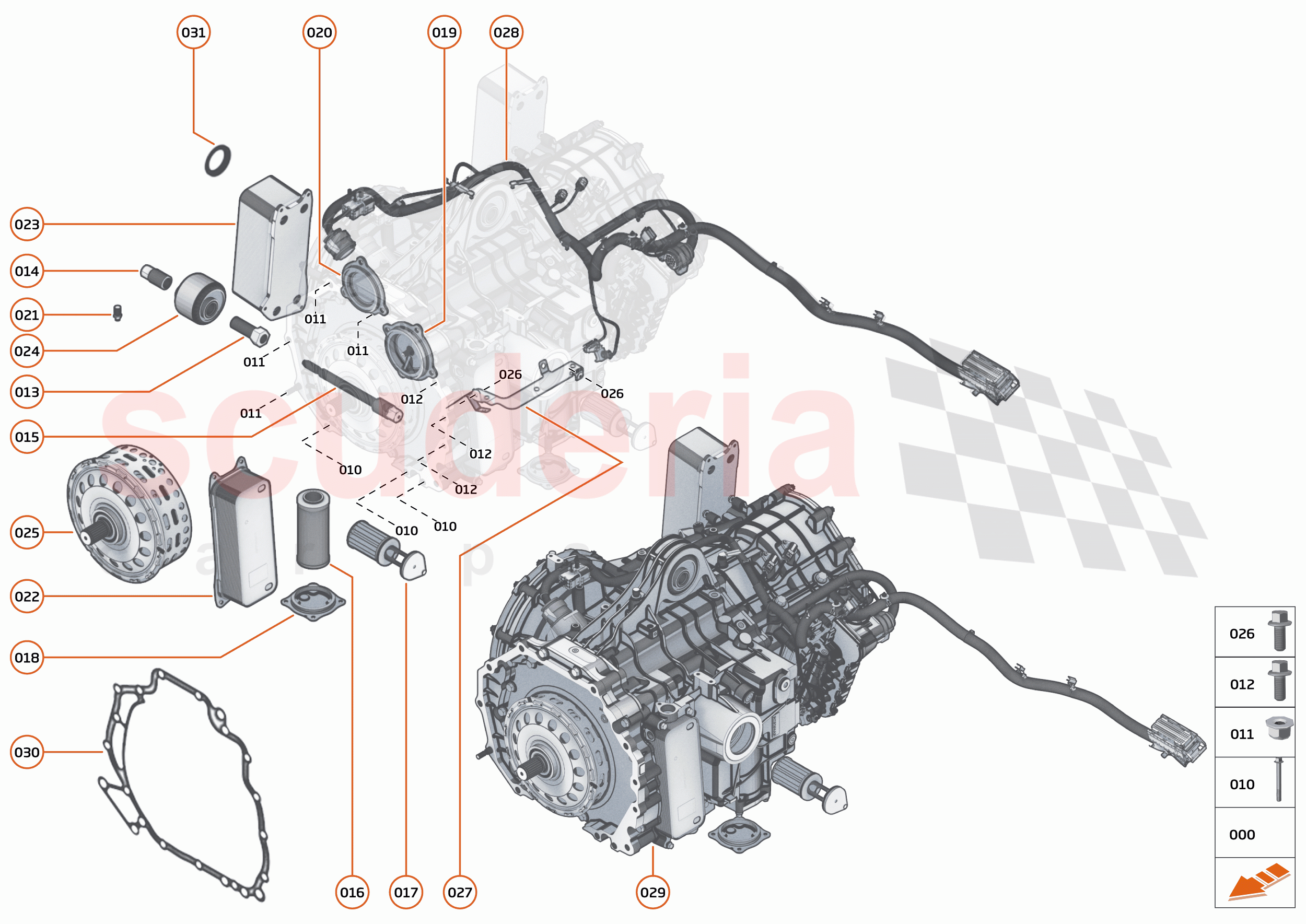 34 - REAR AXLE - 34.1 - TRANSMISSION of McLaren McLaren GT