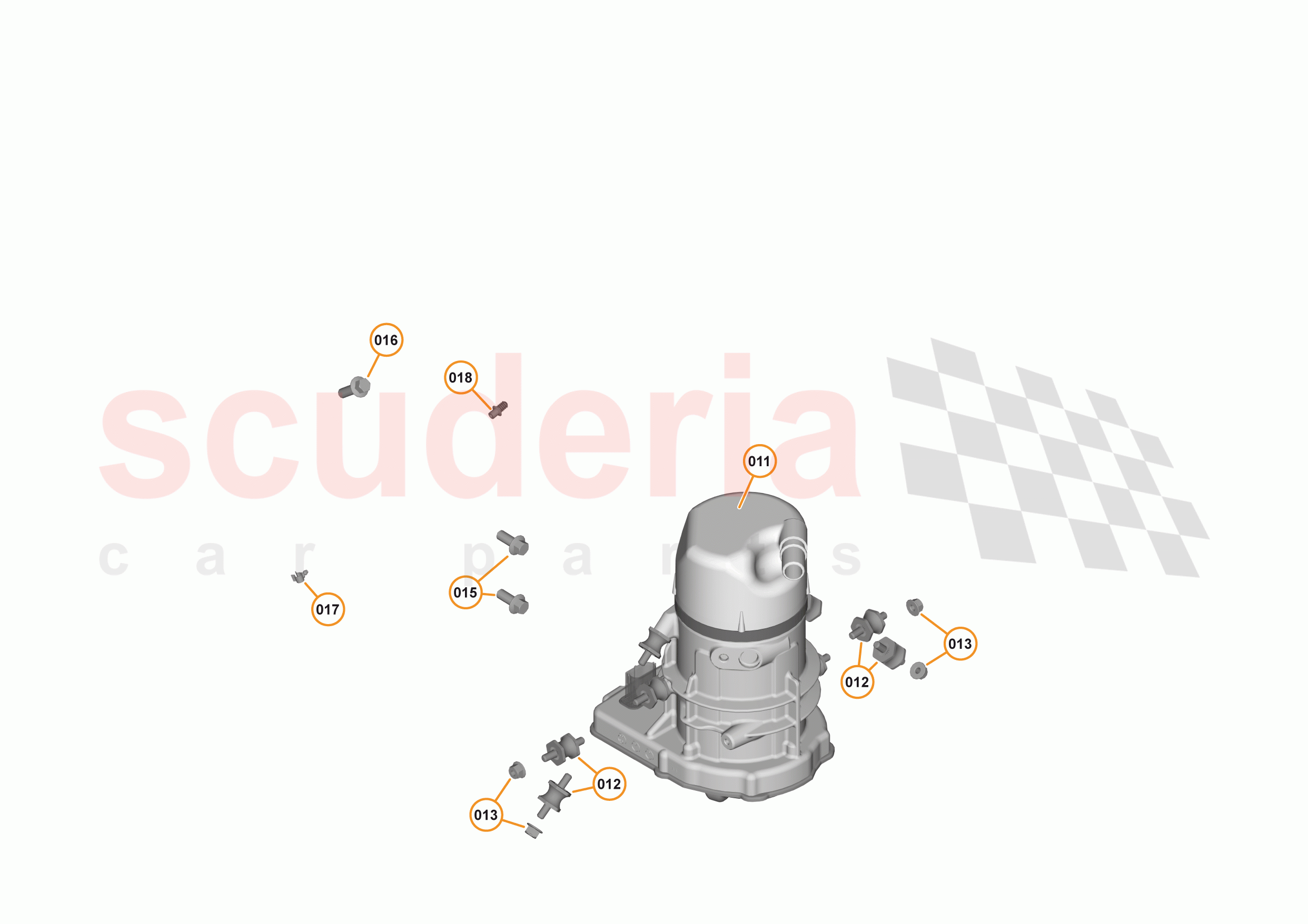 25 - STEERING - 25.2 - STEERING PUMP - UPTO MY17 of McLaren McLaren 540C Coupe