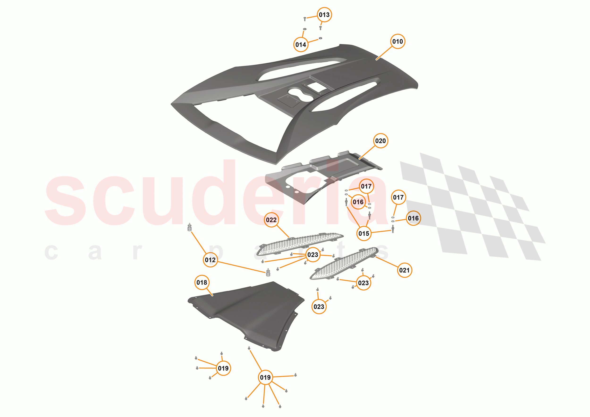 5 - PANELS - 5.6 - REAR PANELS of McLaren McLaren 540C Coupe