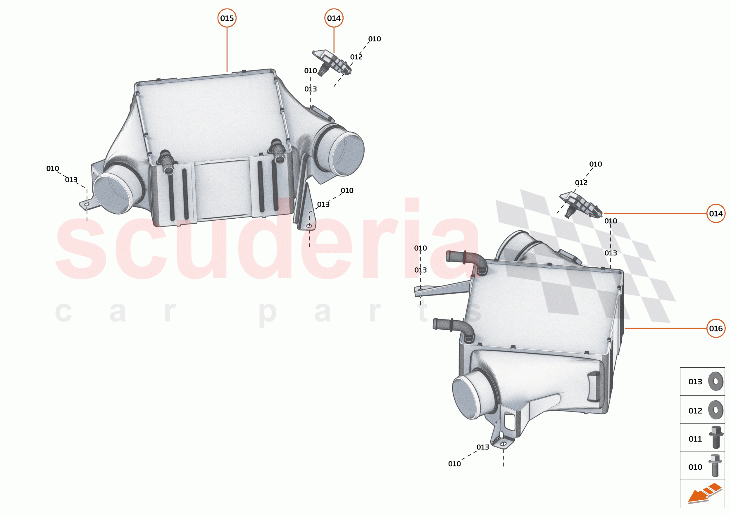 27 - AIR INDUCTION SYSTEMS - AIS - 27.3 - AIS - CHARGE AIR COOLING SYSTEM of McLaren McLaren GT