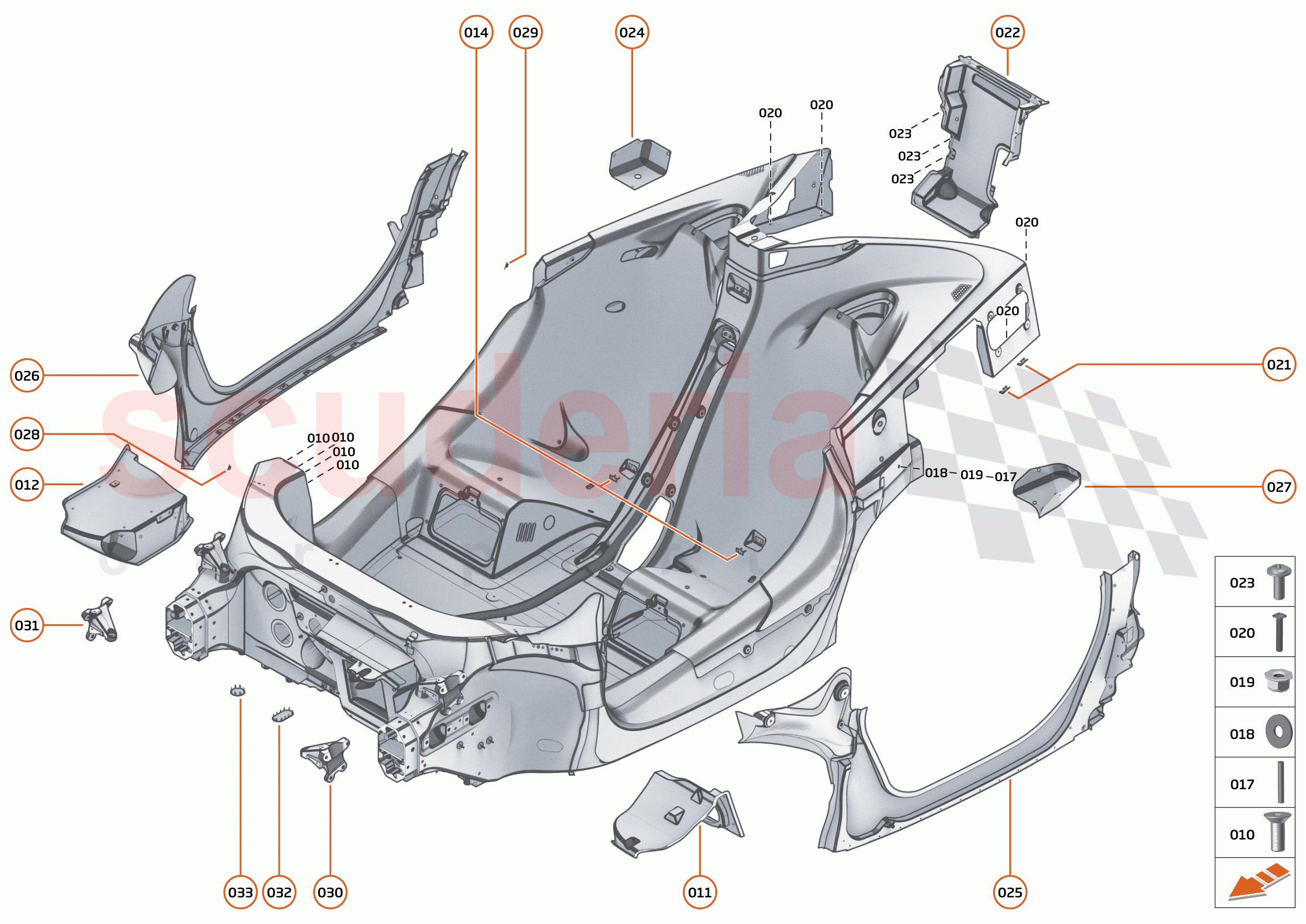 2 - MID STRUCTURES - 2.1 - MONOCOQUE of McLaren McLaren Speedtail