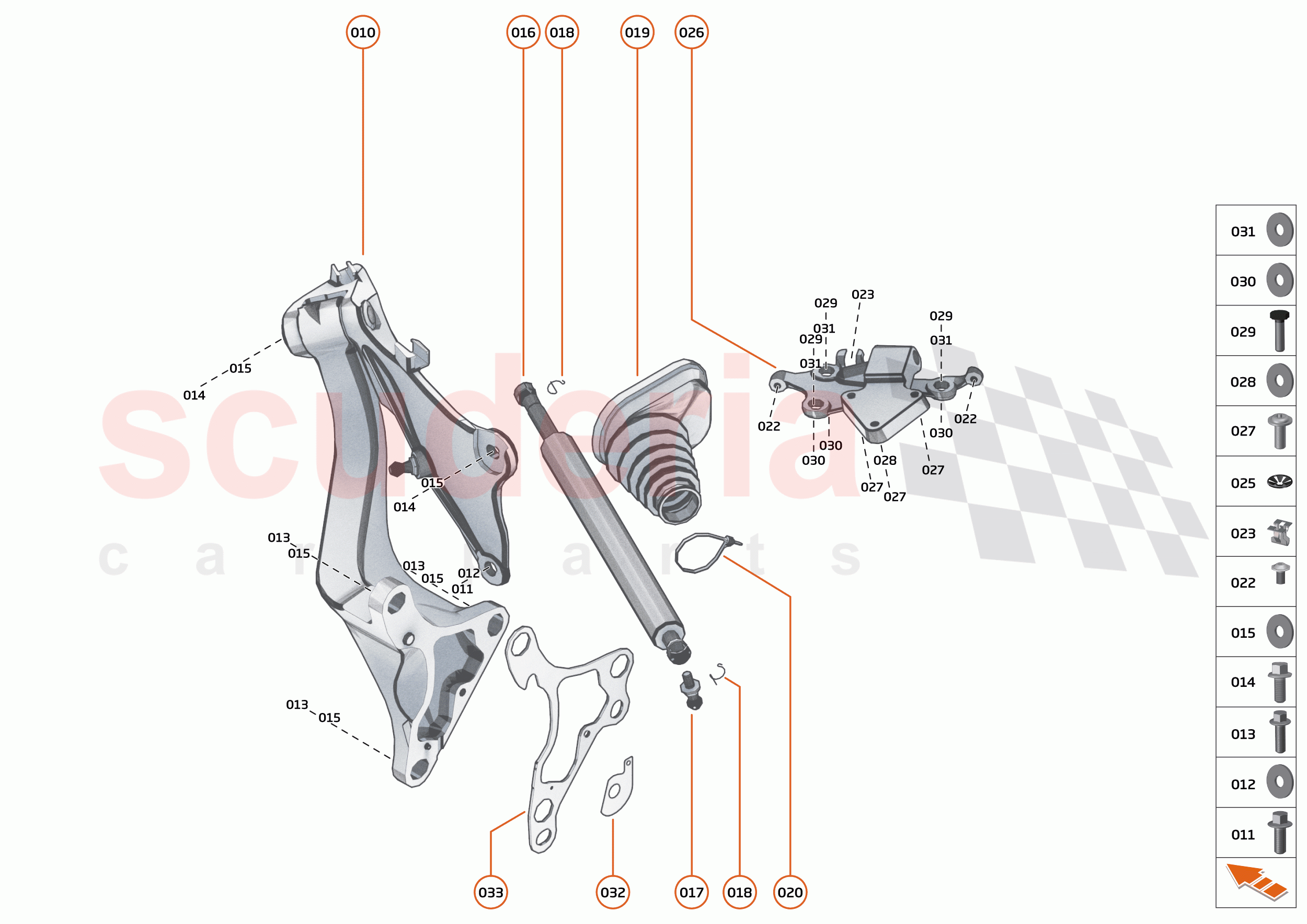 7 - CLOSURES - 7.6 - DOOR HINGE of McLaren McLaren 750S Coupe