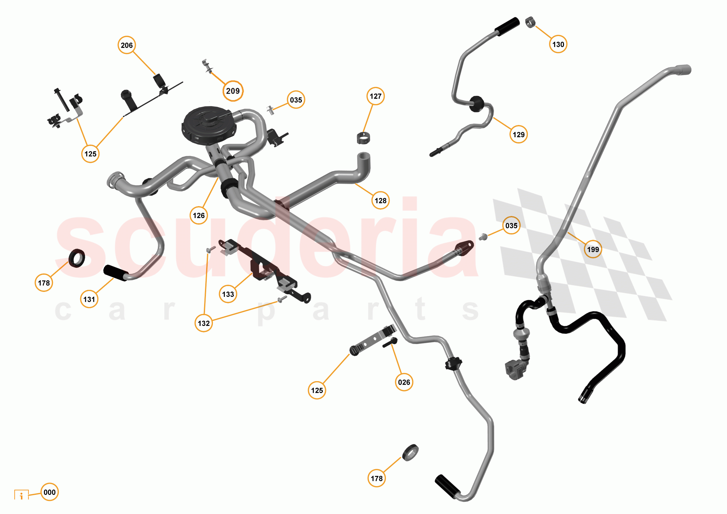 16 - F1 - POWER UNIT - 16.14 - 01 - POWER UNIT - BREATHER ASSEMBLY of McLaren McLaren 12C Coupe
