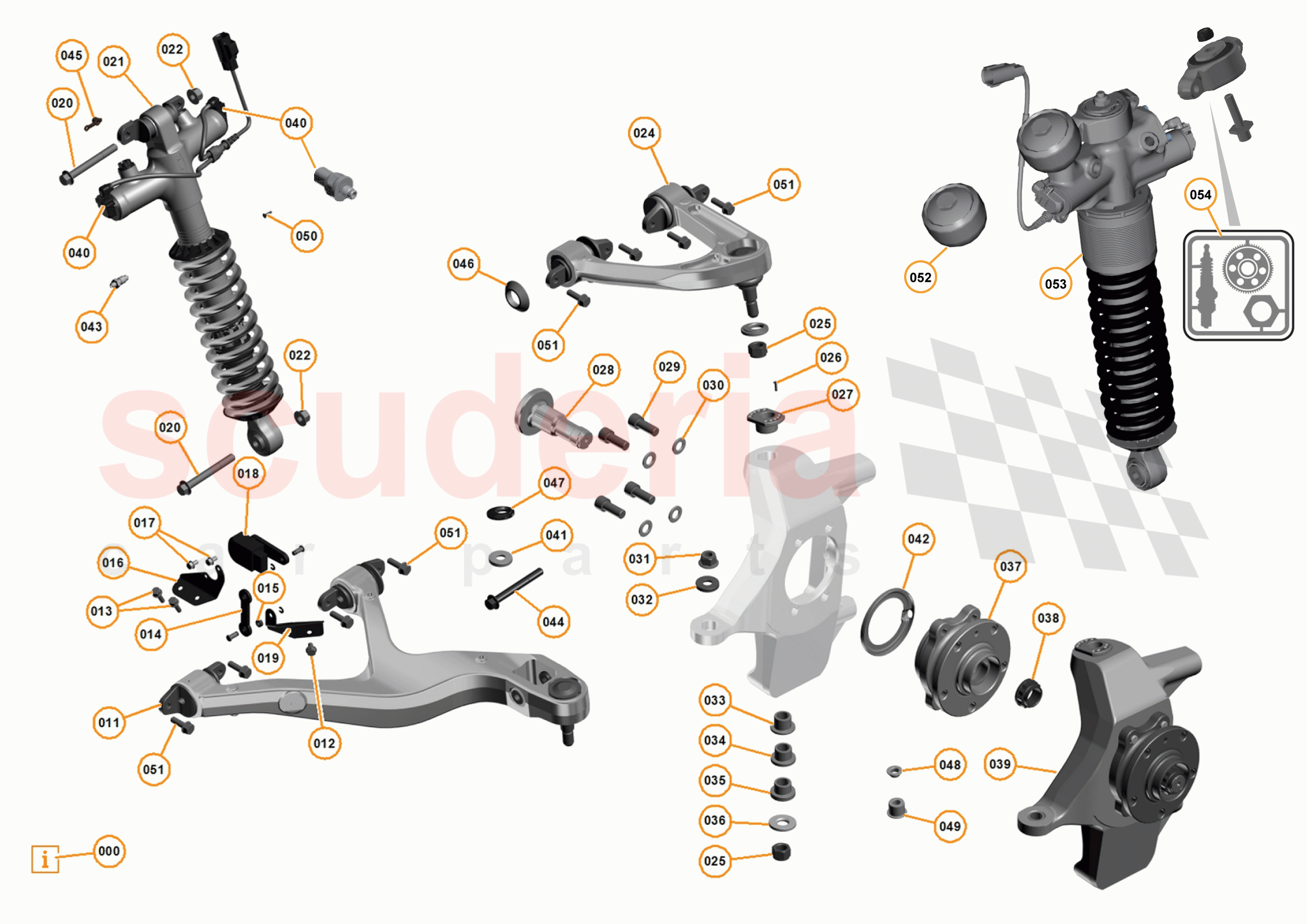 6 - B1 - FRONT SUSPENSION - 6.2 - 02 - FRONT SUSPENSION LH of McLaren McLaren 12C Coupe