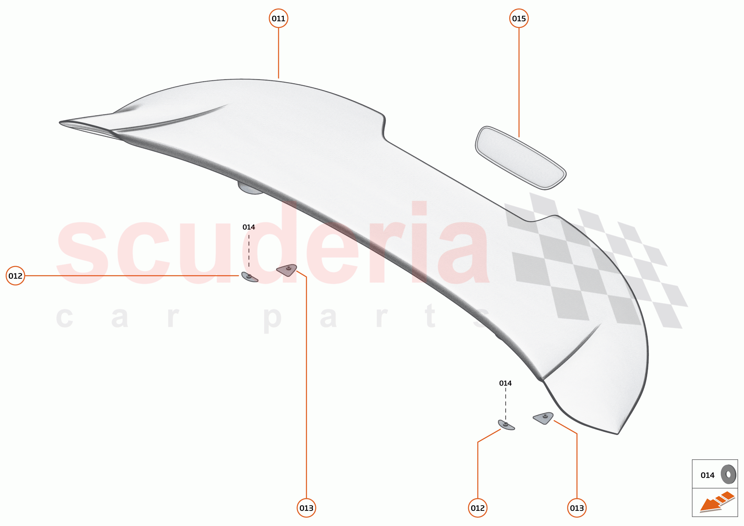 8 - ACTIVE AERO - 8.1 - REAR ACTIVE AERO PANELS of McLaren McLaren 765LT Spider