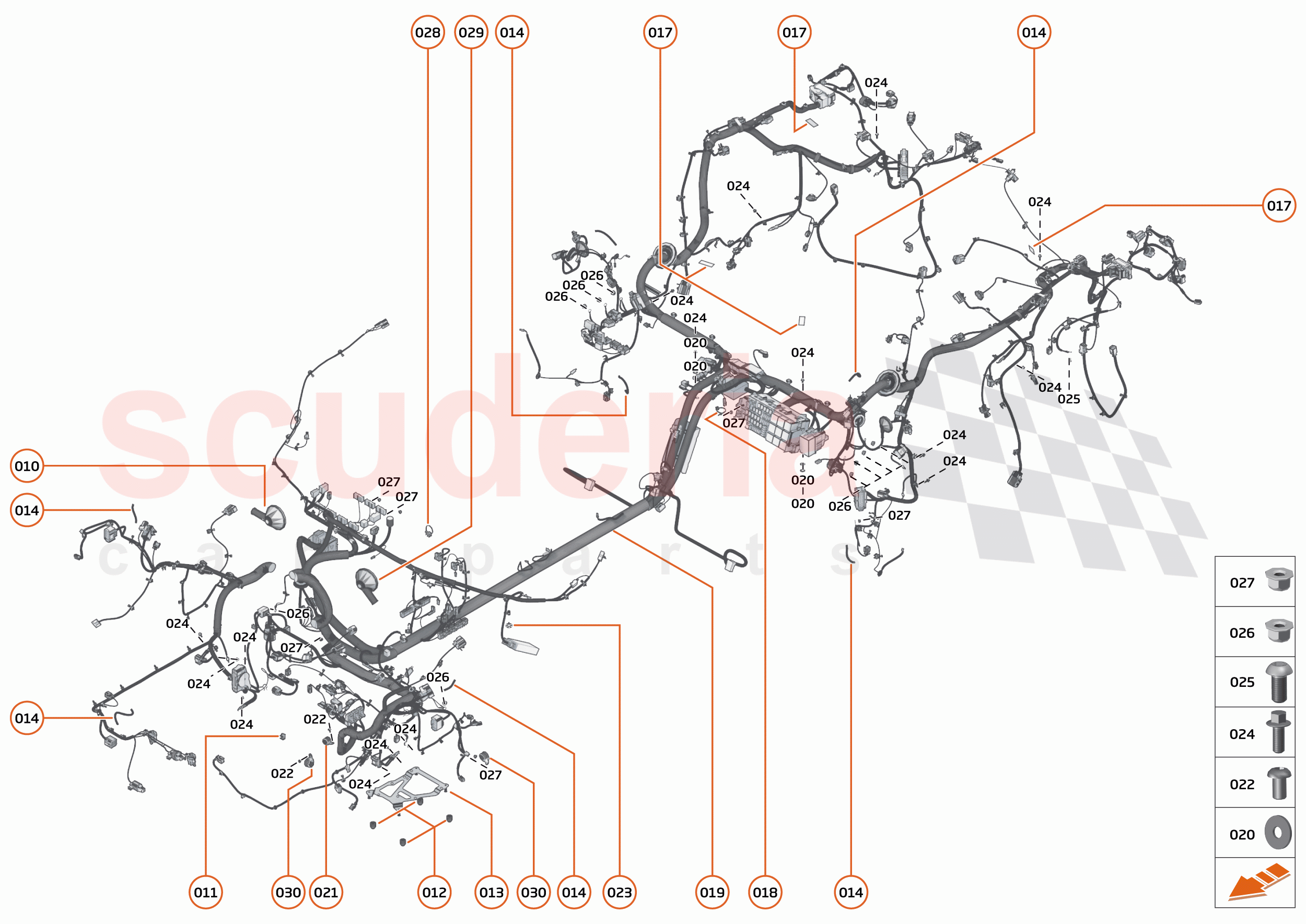 42 - WIRING HARNESS - 42.2 - BODY WIRING HARNESS of McLaren McLaren 600LT