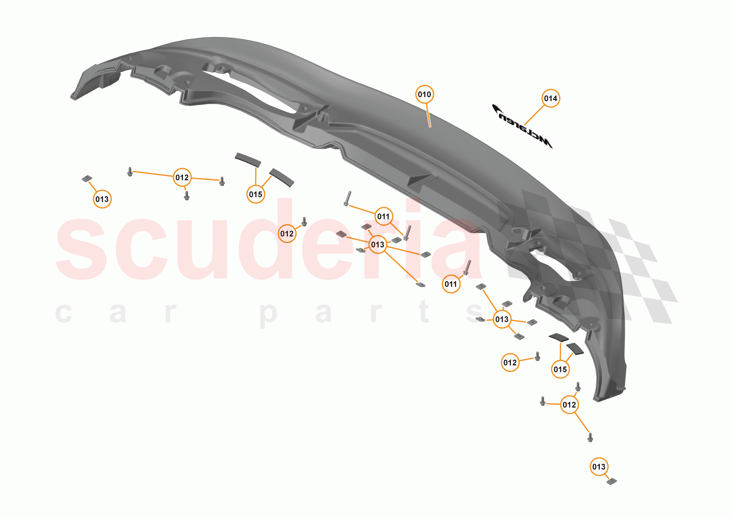 9 - EXTERIOR ORNAMENTATION - 9.5 - REAR TRIM of McLaren McLaren 570S Spider