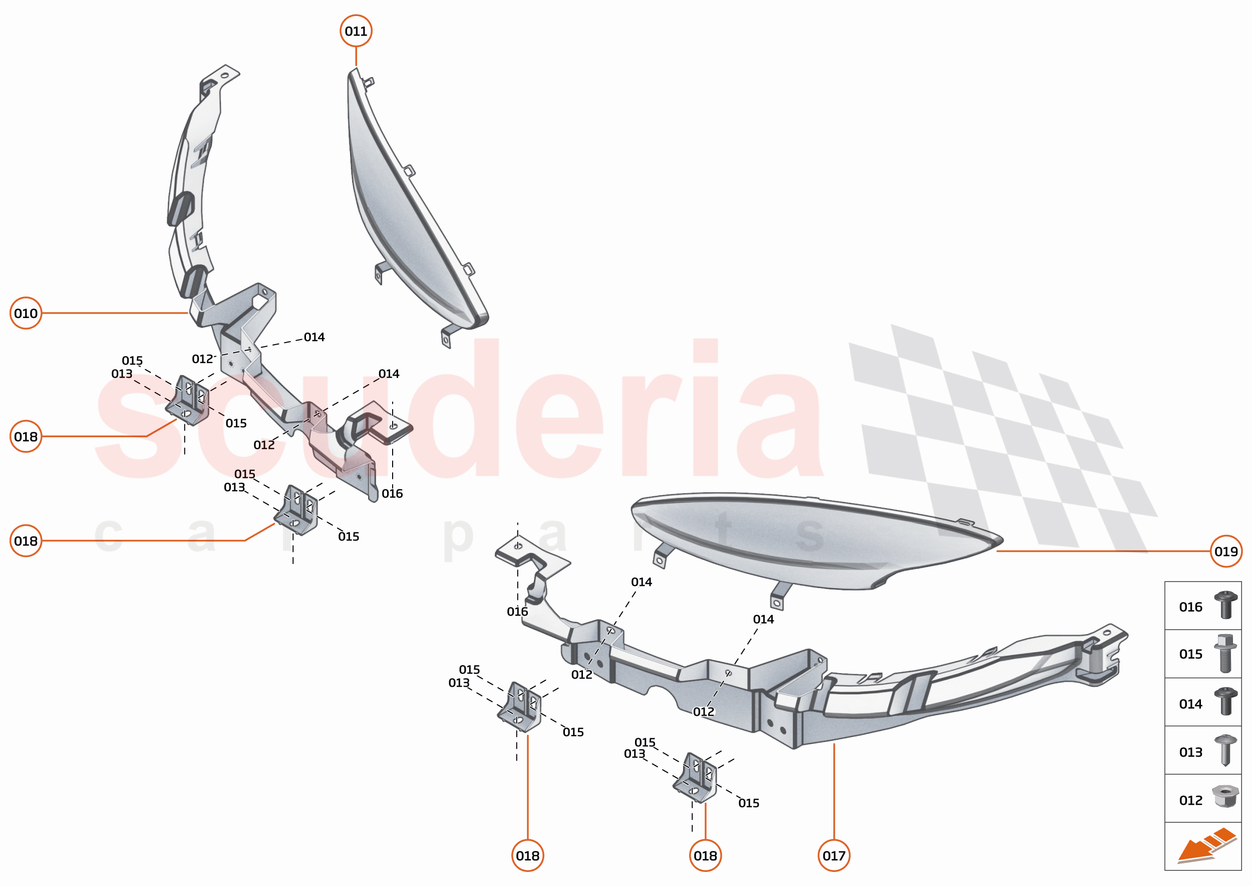 9 - EXTERIOR ORNAMENTATION - 9.7 - REAR FINISHERS AND GRILLES of McLaren McLaren 600LT