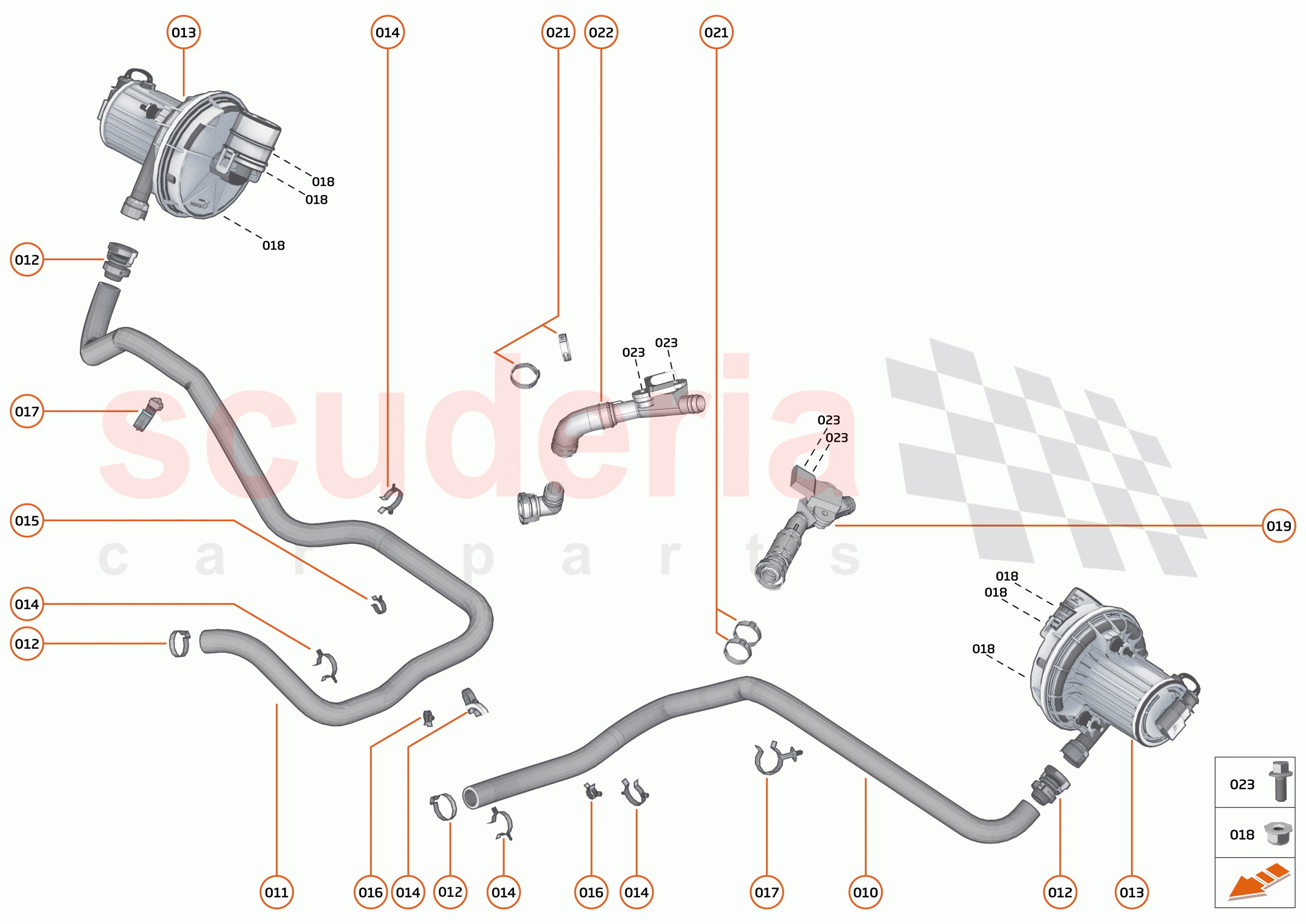 28 - EMISSIONS SYSTEM - 28.1 - SECONDARY AIR INJECTION SYSTEM of McLaren McLaren Elva