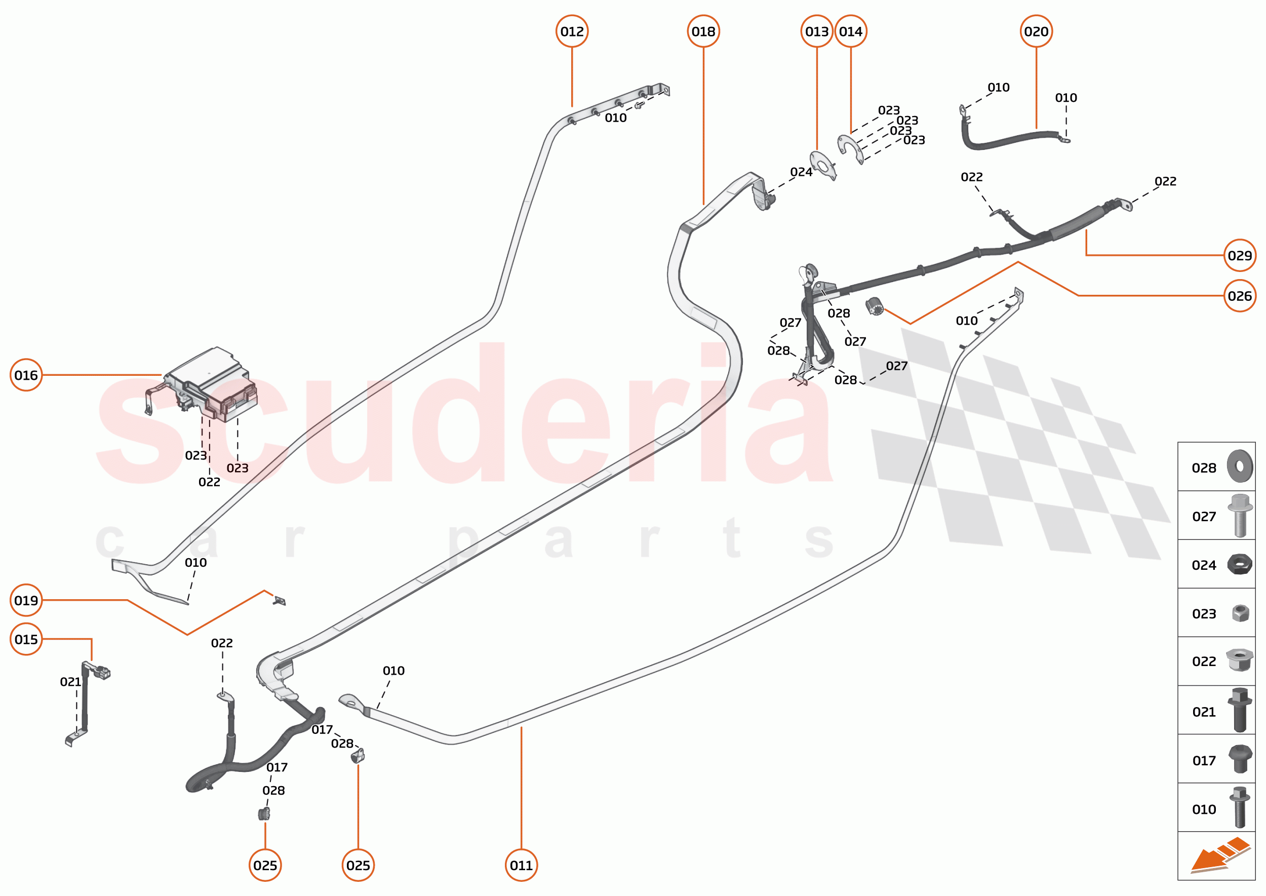 43 - WIRING HARNESS - 43.1 - POWER AND GROUND DISTRIBUTION of McLaren McLaren 765LT