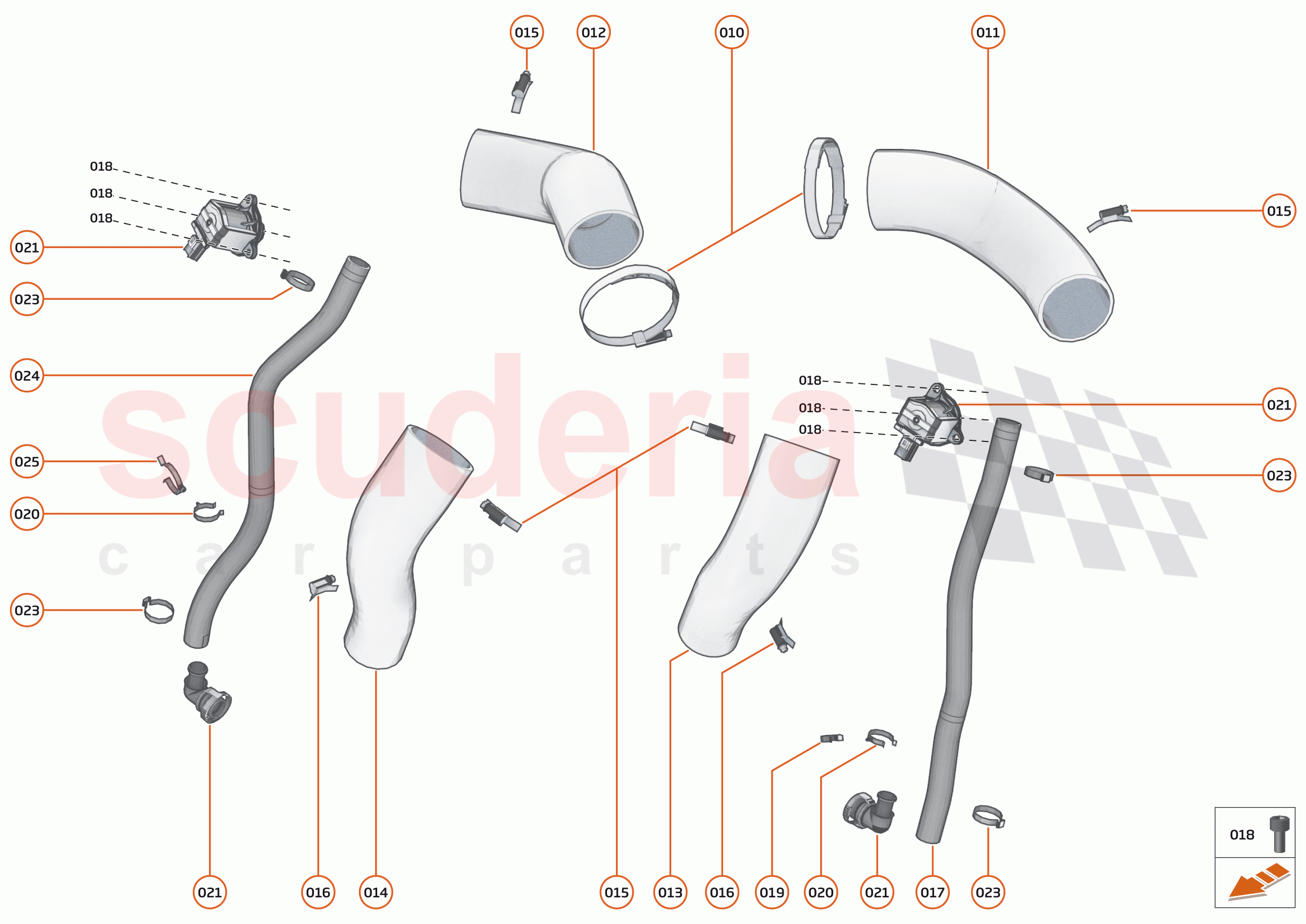 27 - AIR INDUCTION SYSTEMS - AIS - 27.2 - AIS - HIGH PRESSURE SYSTEM of McLaren McLaren Senna