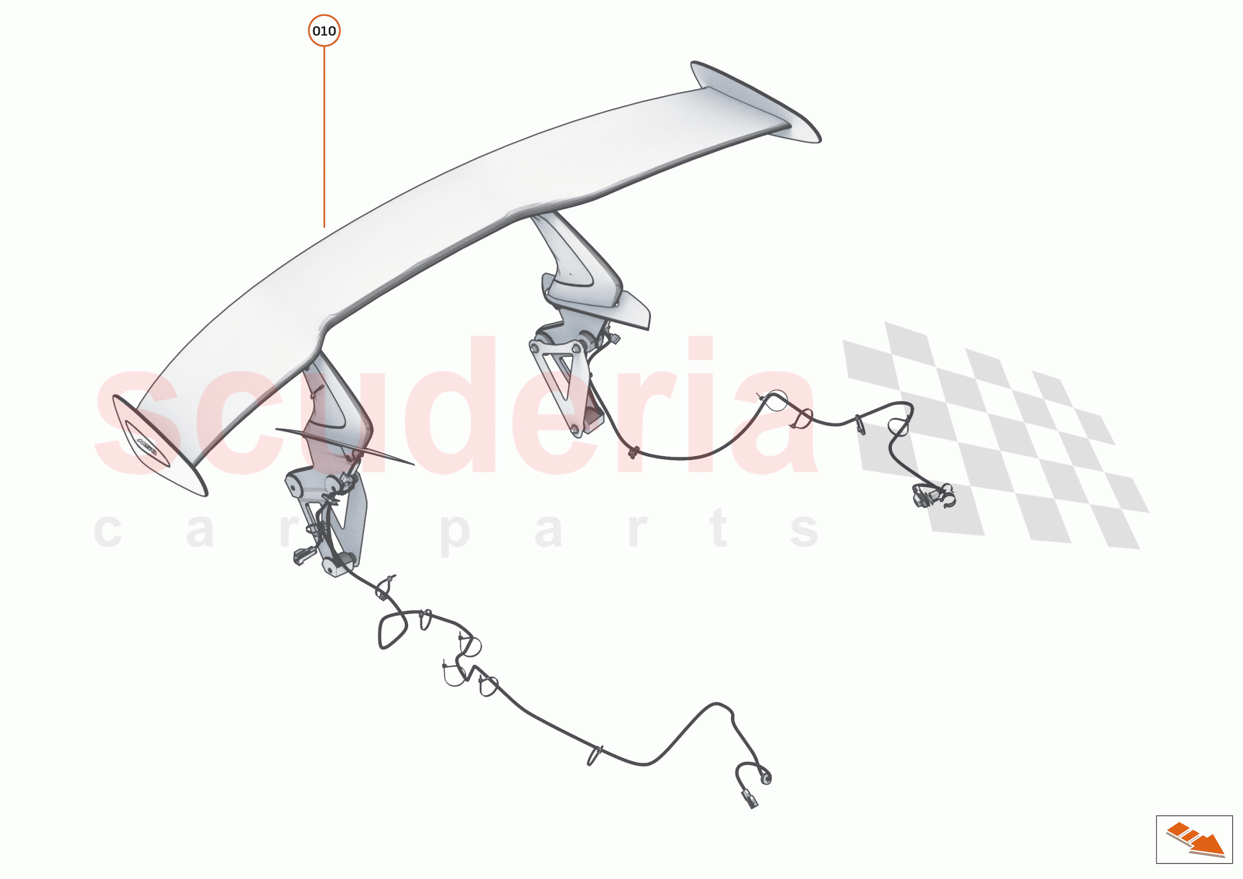 8 - EXTERIOR ORNAMENTATION - 8.9 - HIGH DOWNFORCE KIT - HDK of McLaren McLaren 540C Coupe