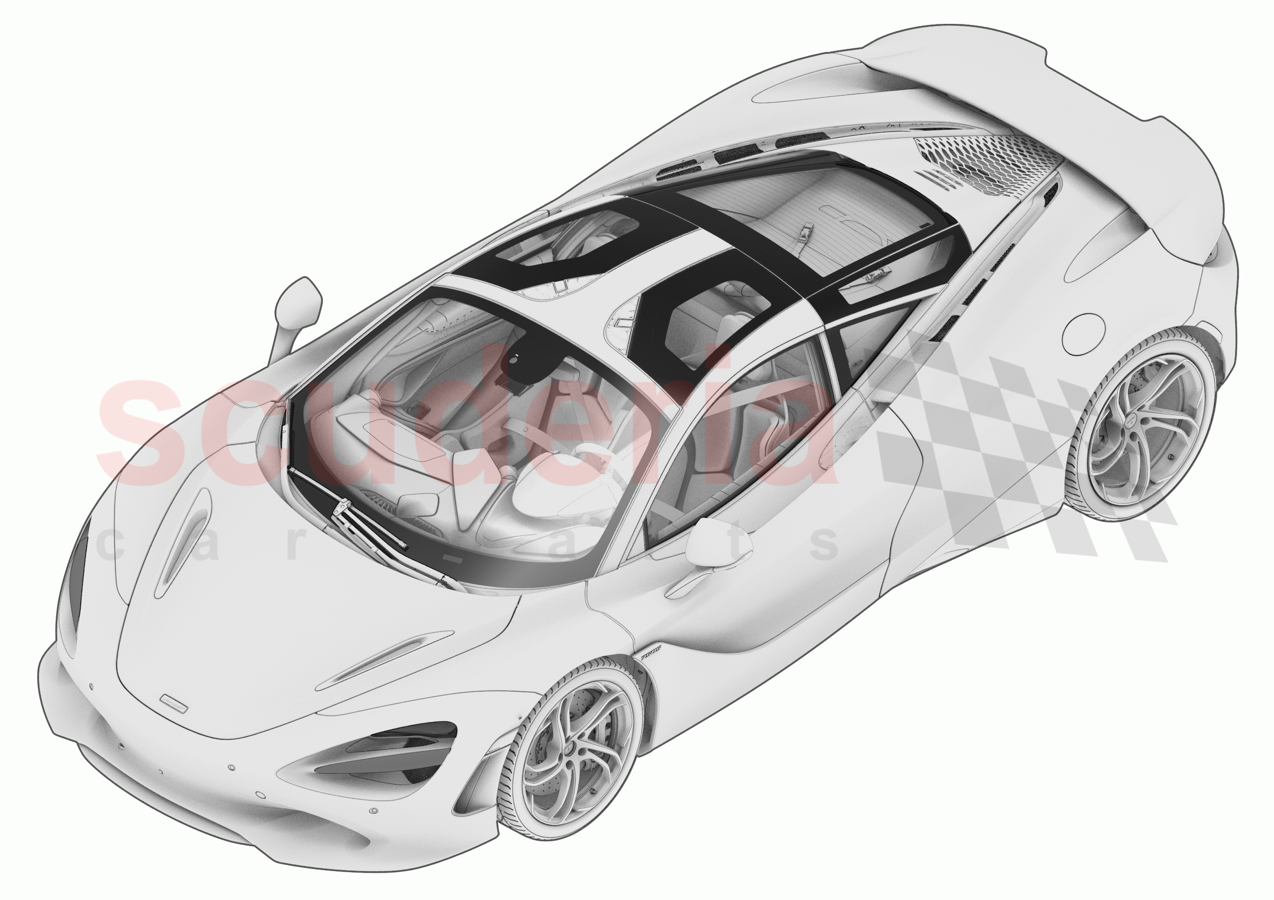 17 - ACCESSORIES - BODY EXTERIOR - 17.1 - VEHICLE LABELS of McLaren McLaren 750S Coupe