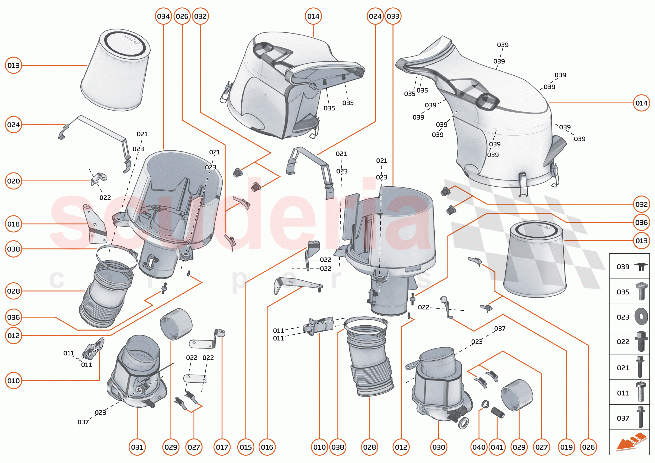 28 - AIR INDUCTION SYSTEMS - AIS - 28.1 - AIS - LOW PRESSURE SYSTEM of McLaren McLaren Senna GTR