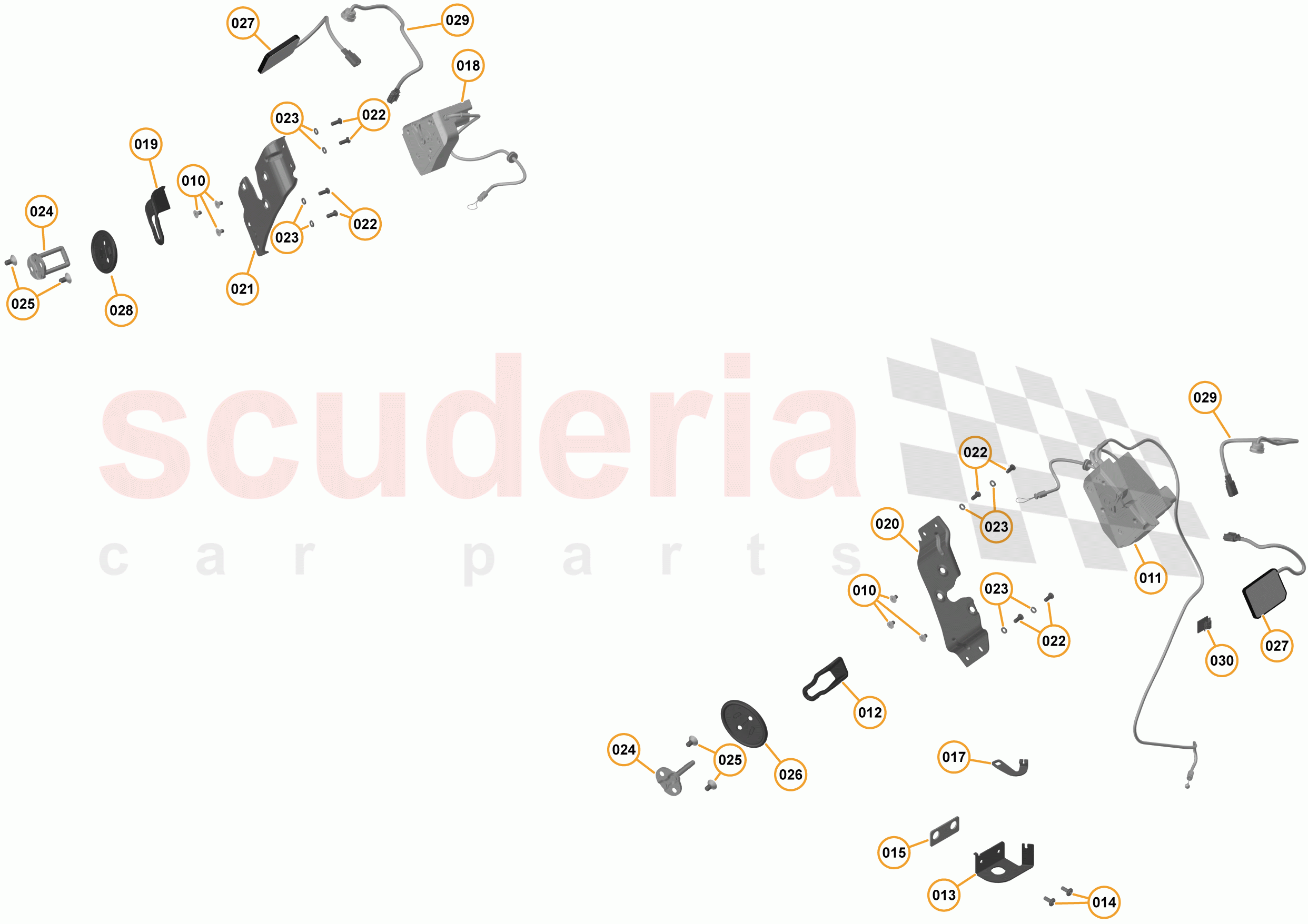 6 - CLOSURES - 6.6 - DOOR LATCH of McLaren McLaren 540C Coupe