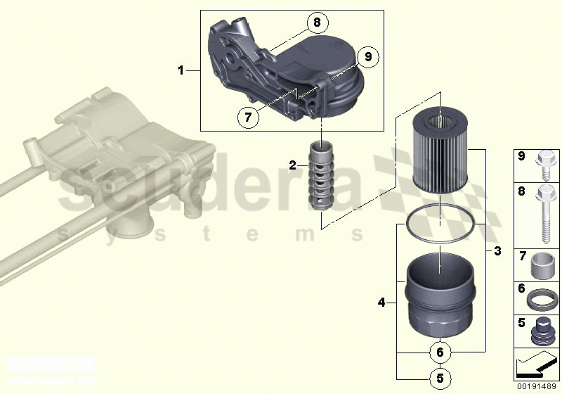 Lubrication system-Oil filter of Rolls Royce Rolls Royce Phantom Drophead Coupe