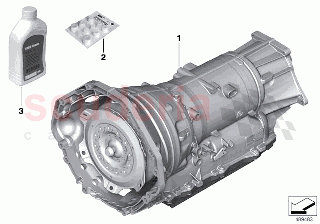 AT GA8HP95Z all wheel drive vehicle of Rolls Royce Rolls Royce Cullinan RR31(2017-2023)