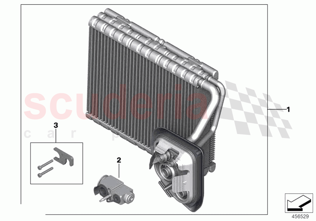 Evaporator Expansion valve of Rolls Royce Rolls Royce Cullinan RR31(2017-2023)