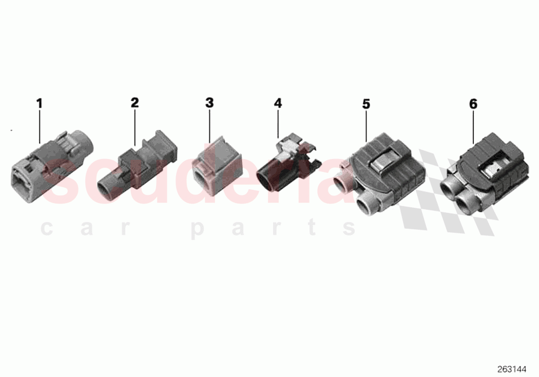 Repair parts coaxial cable housing of Rolls Royce Rolls Royce Cullinan RR31(2017-2023)