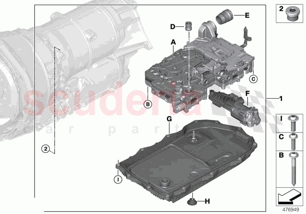 GA8HP95Z mechatronics of Rolls Royce Rolls Royce Dawn RR6(2017-2023)