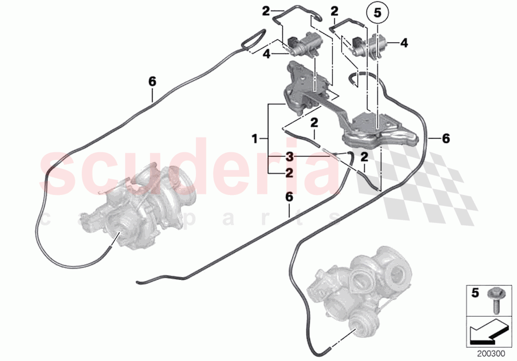 Vacuum control exhaust turbocharger of Rolls Royce Rolls Royce Dawn RR6(2017-2023)