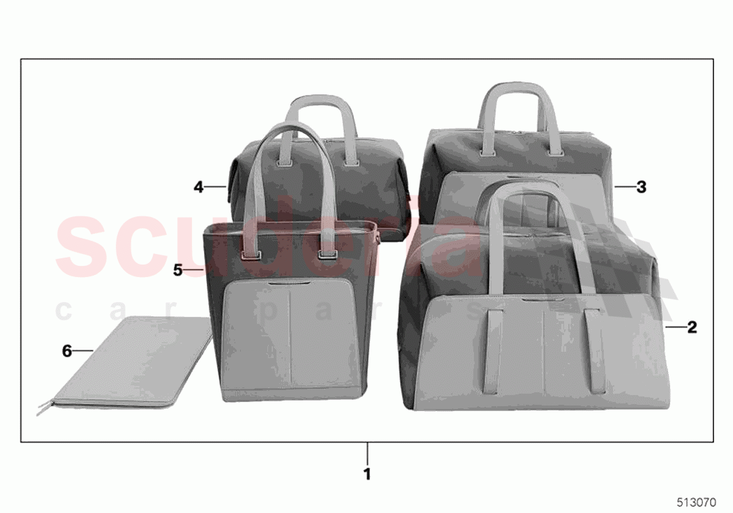 Luggage of Rolls Royce Rolls Royce Ghost Extended RR22(2019-2023)