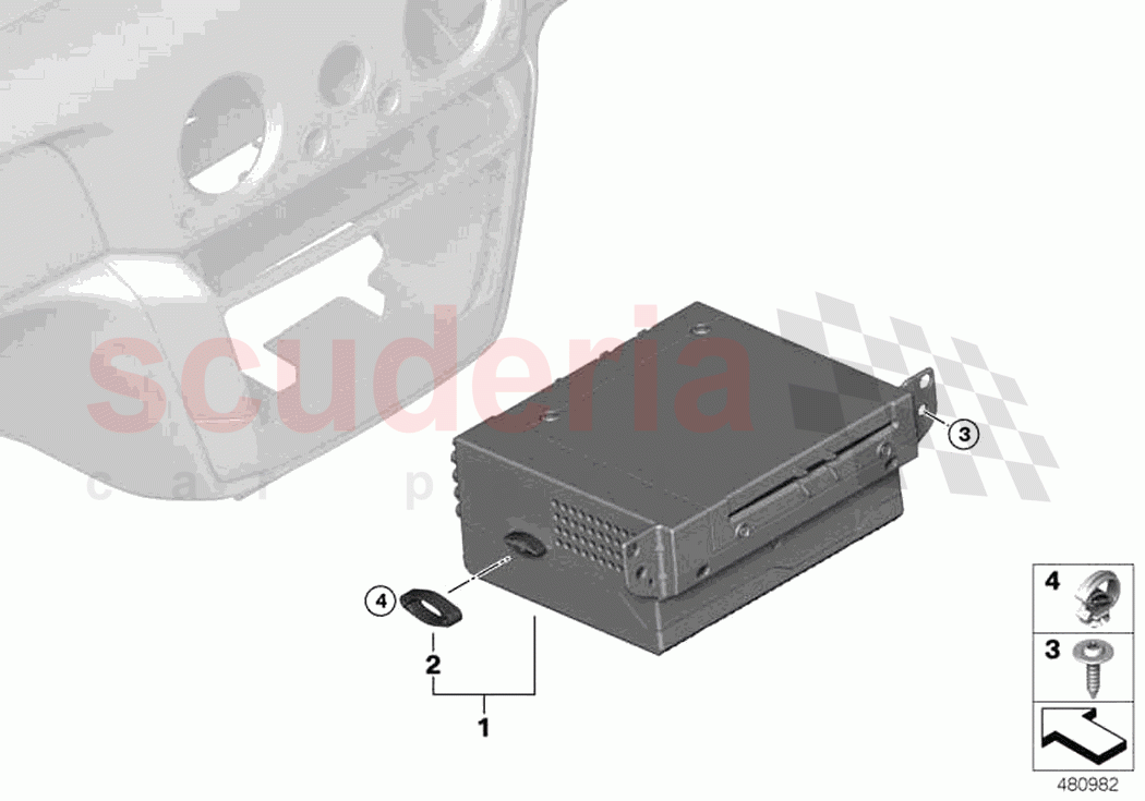 Headunit High 2 of Rolls Royce Rolls Royce Ghost RR21(2019-2023)