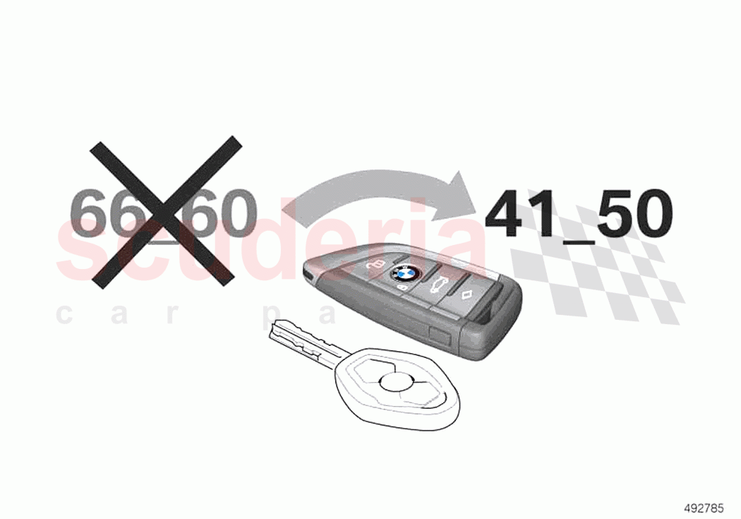 Radio remote control of Rolls Royce Rolls Royce Ghost RR21(2019-2023)