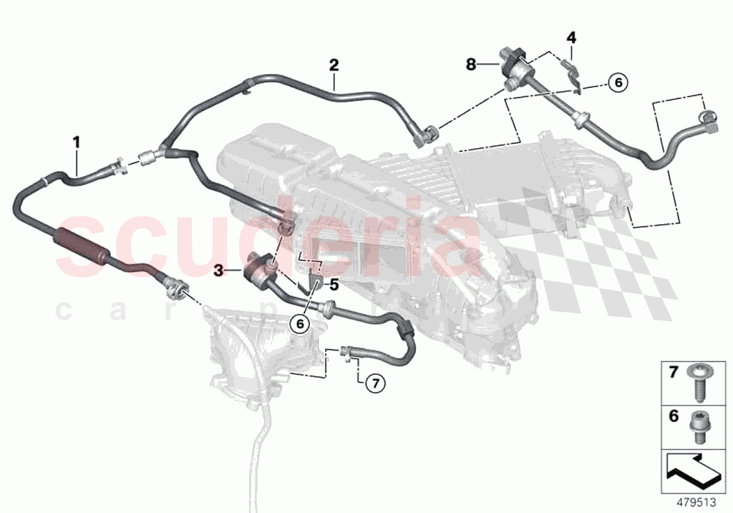 Fuel tank breather valve of Rolls Royce Rolls Royce Ghost RR21(2019-2023)