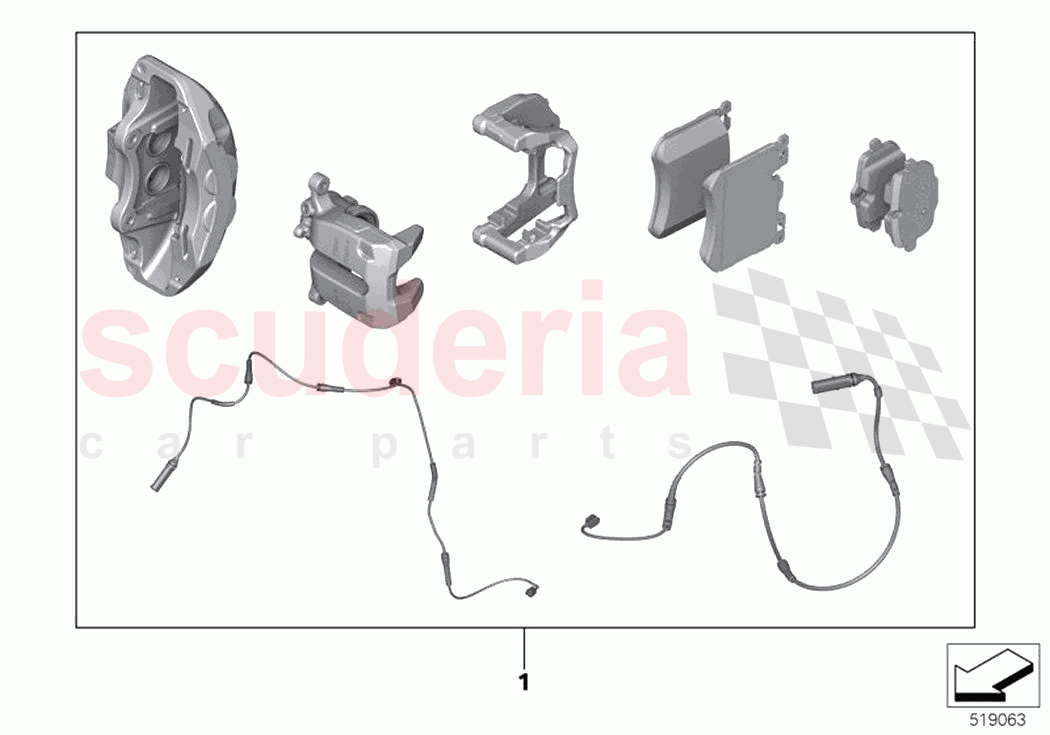 Retrofit Painted Brake Calipers of Rolls Royce Rolls Royce Ghost RR21(2019-2023)